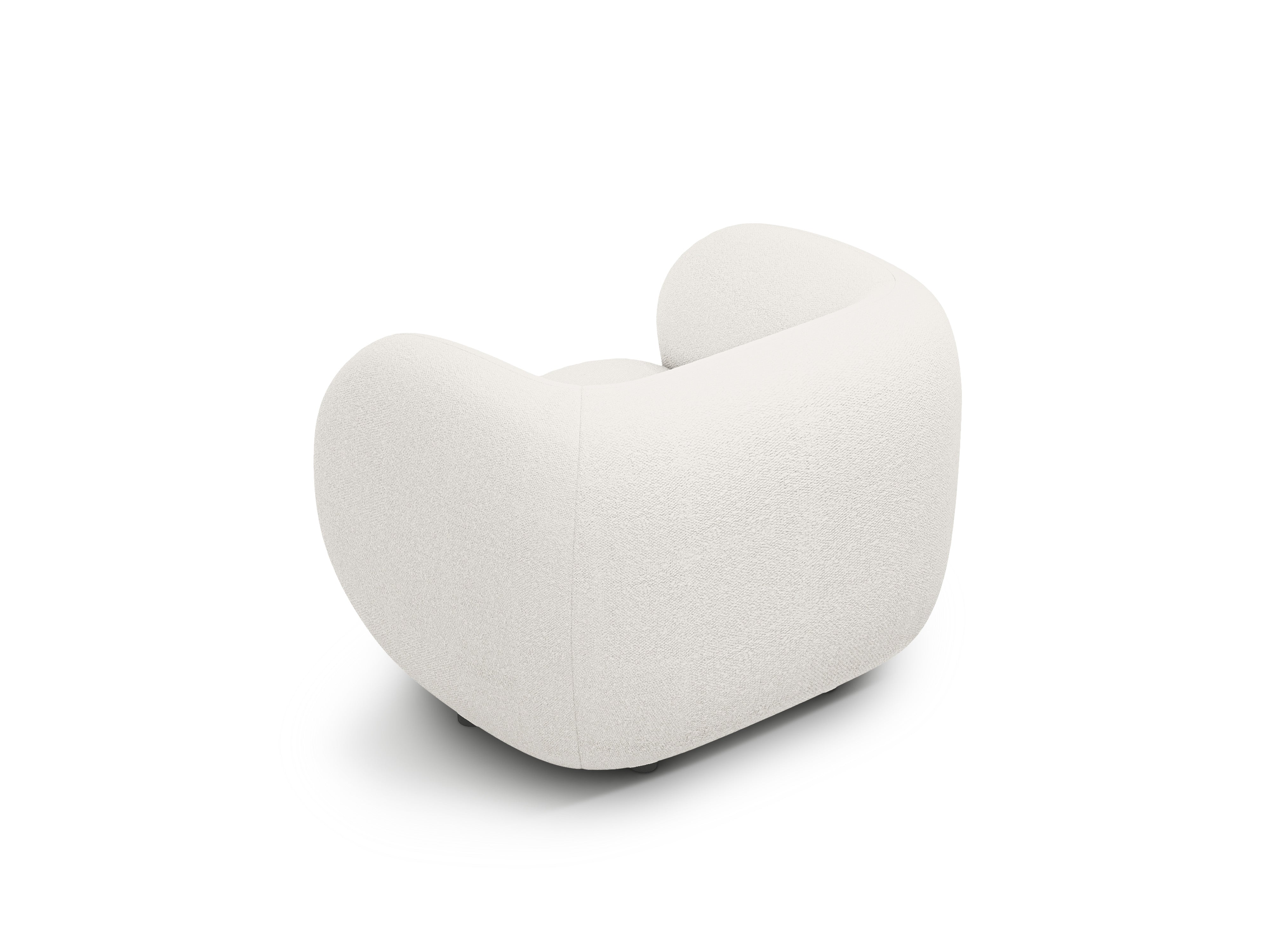 KATE Armchair White Boucle