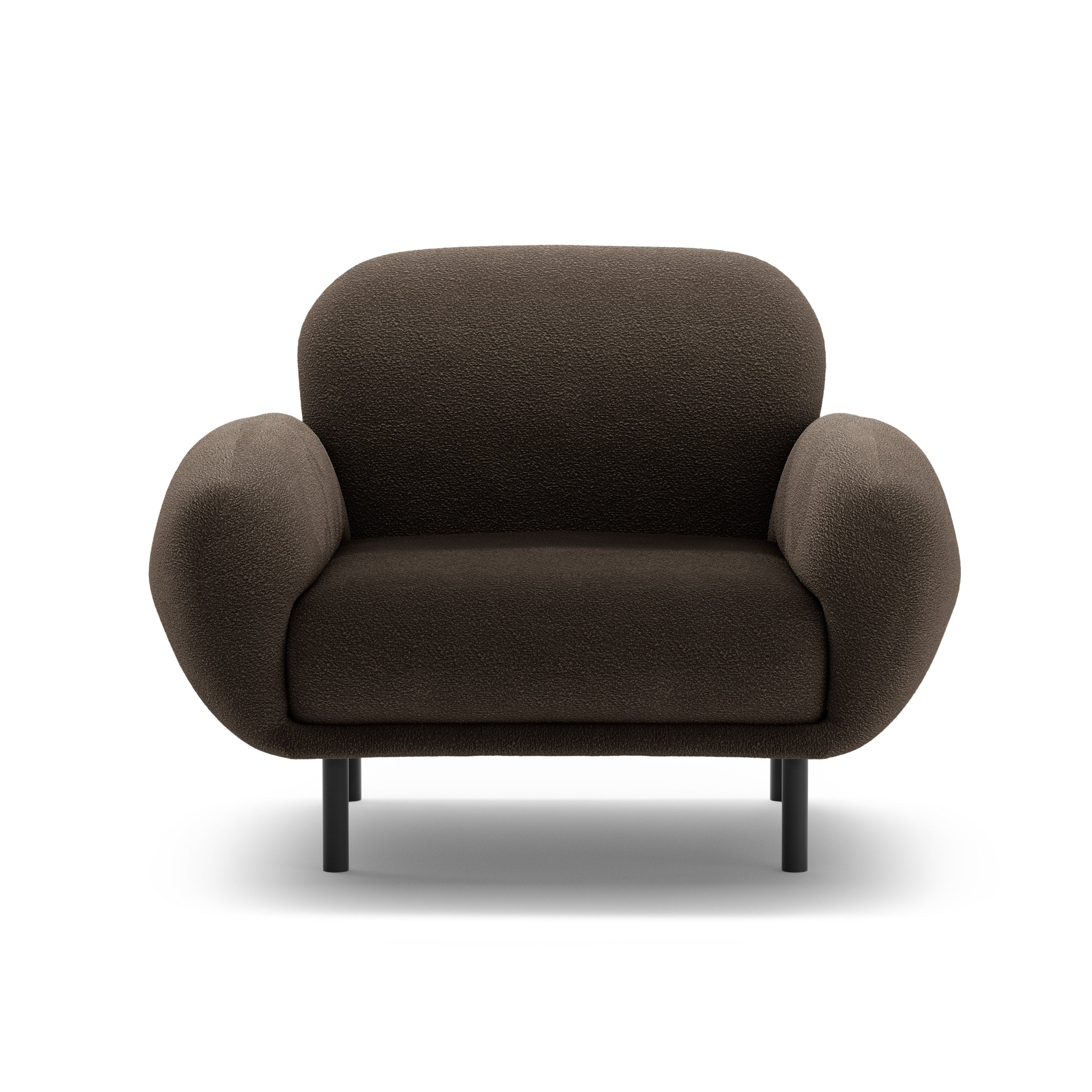 Sessel POPPY braun Boucle