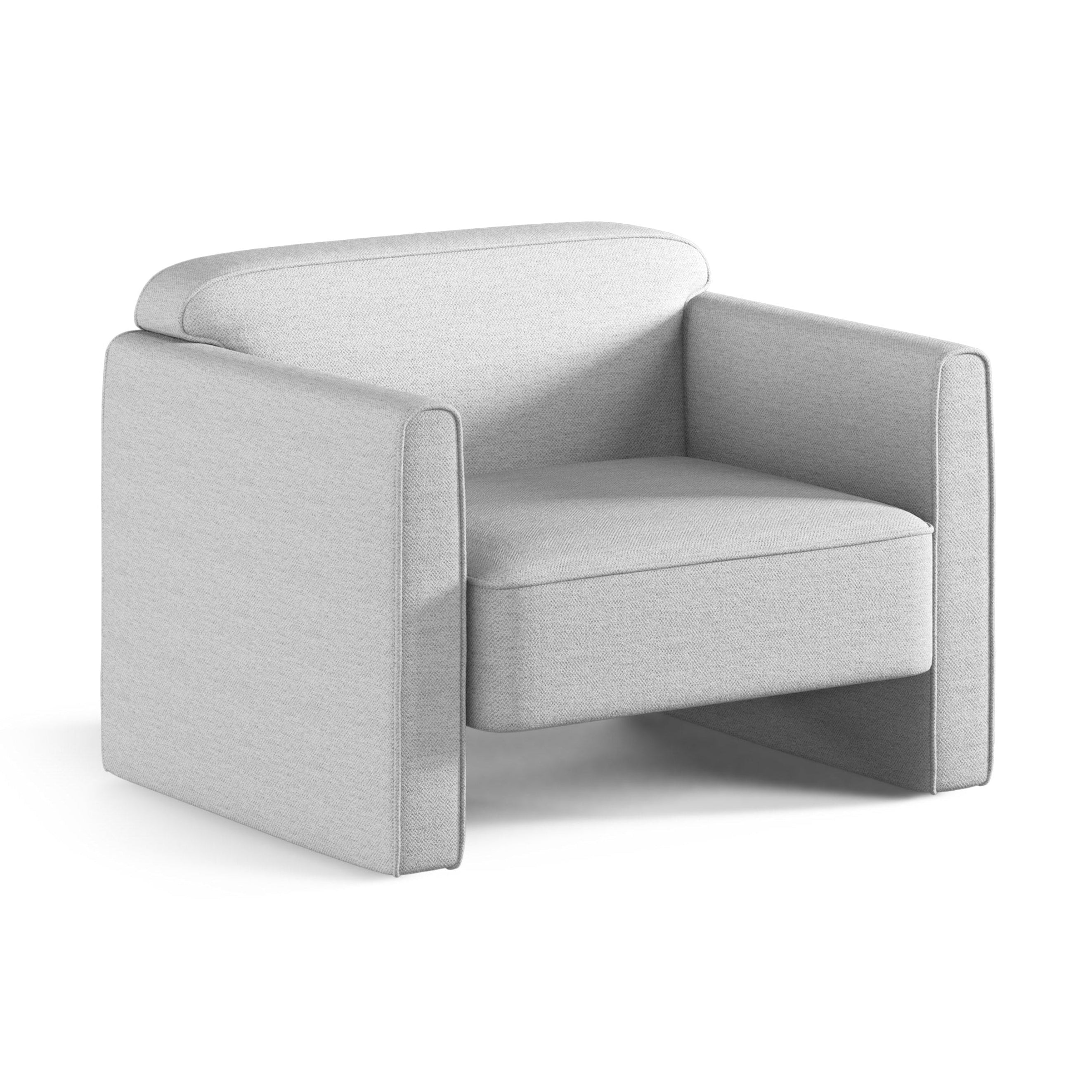 ABBY Armchair Light Gray