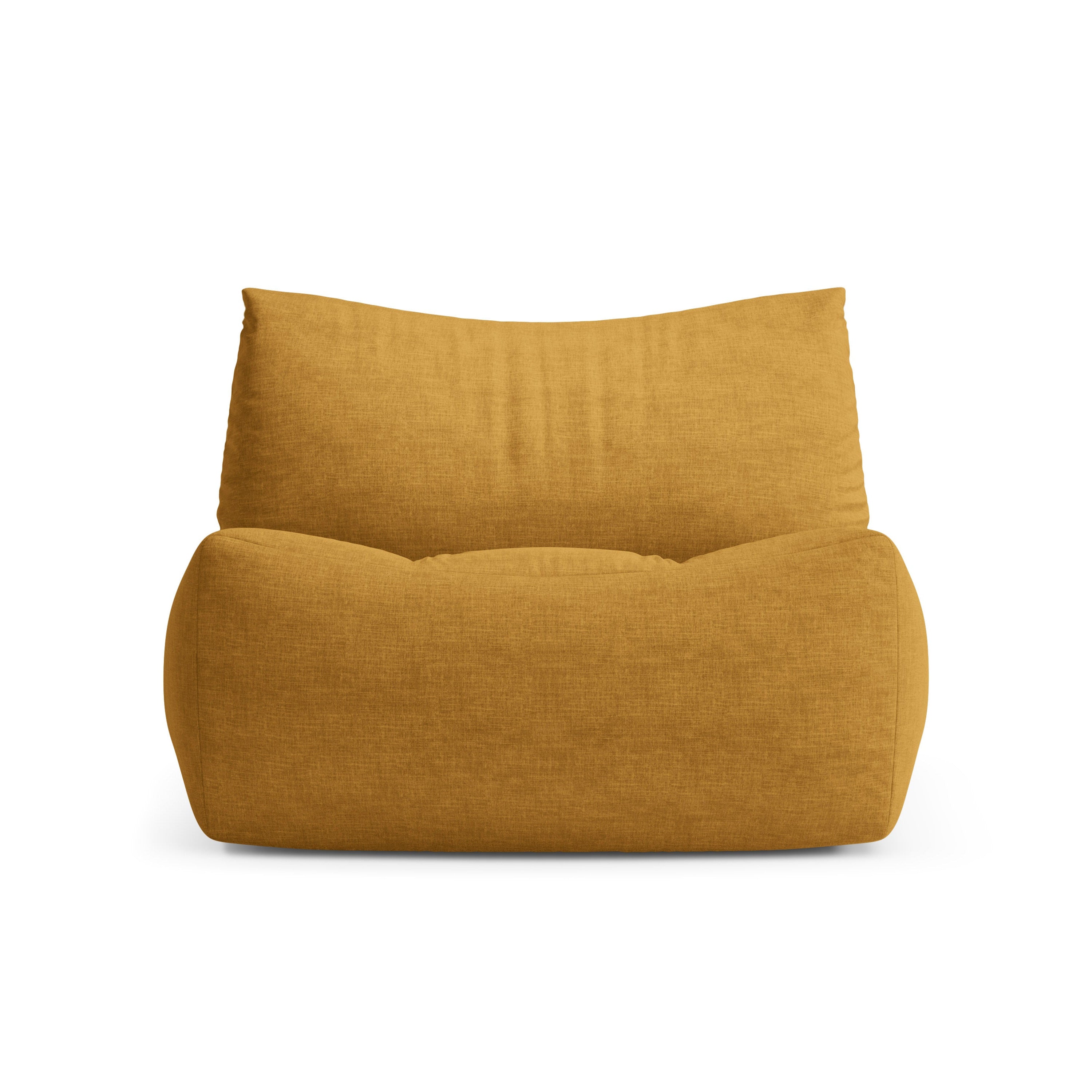 Fotel TOVE musztardowy – Micadoni