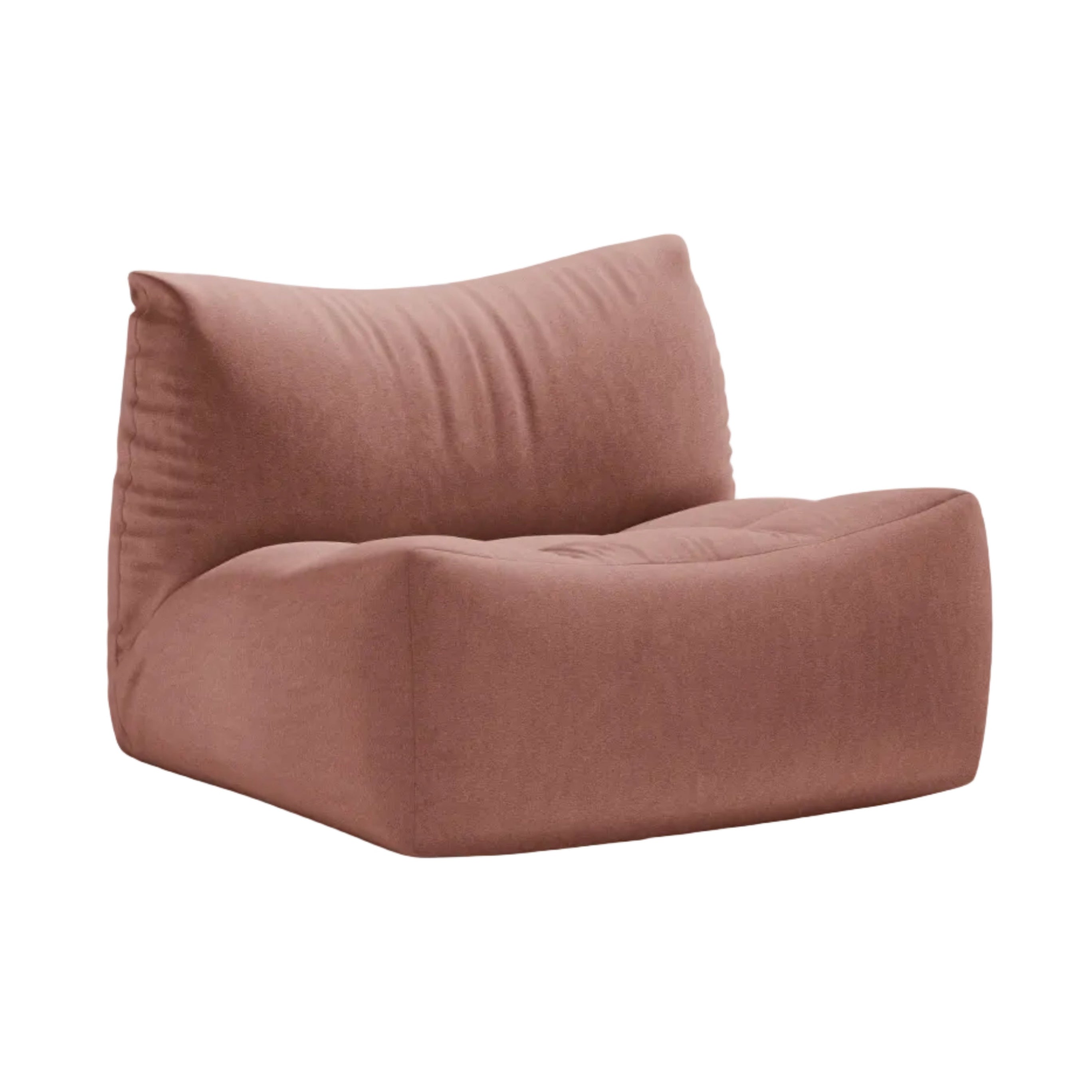 Fotel aksamitny TOVE różowy flamingo – Micadoni