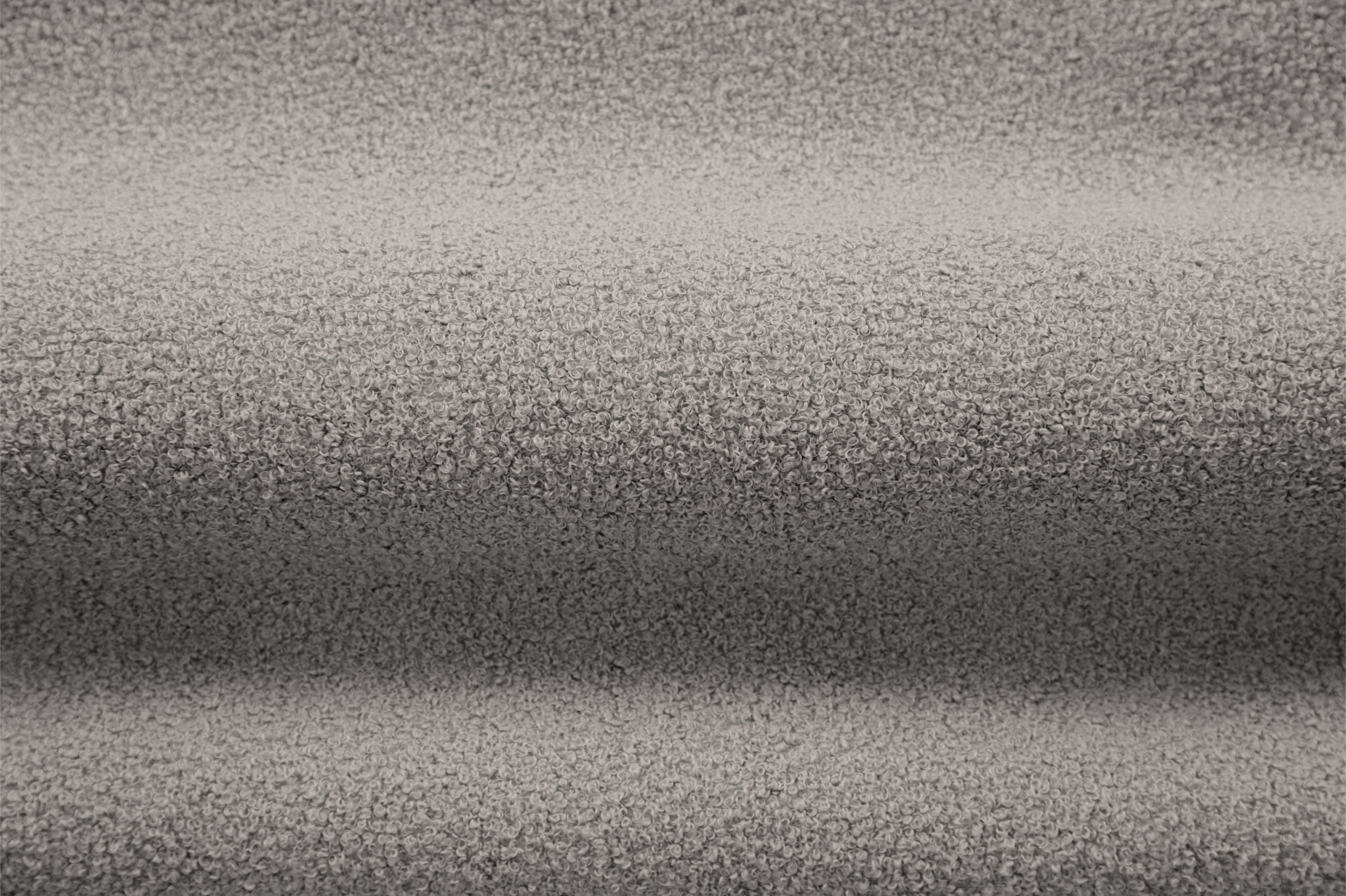 Fotel JENNY jasnoszary boucle – Micadoni
