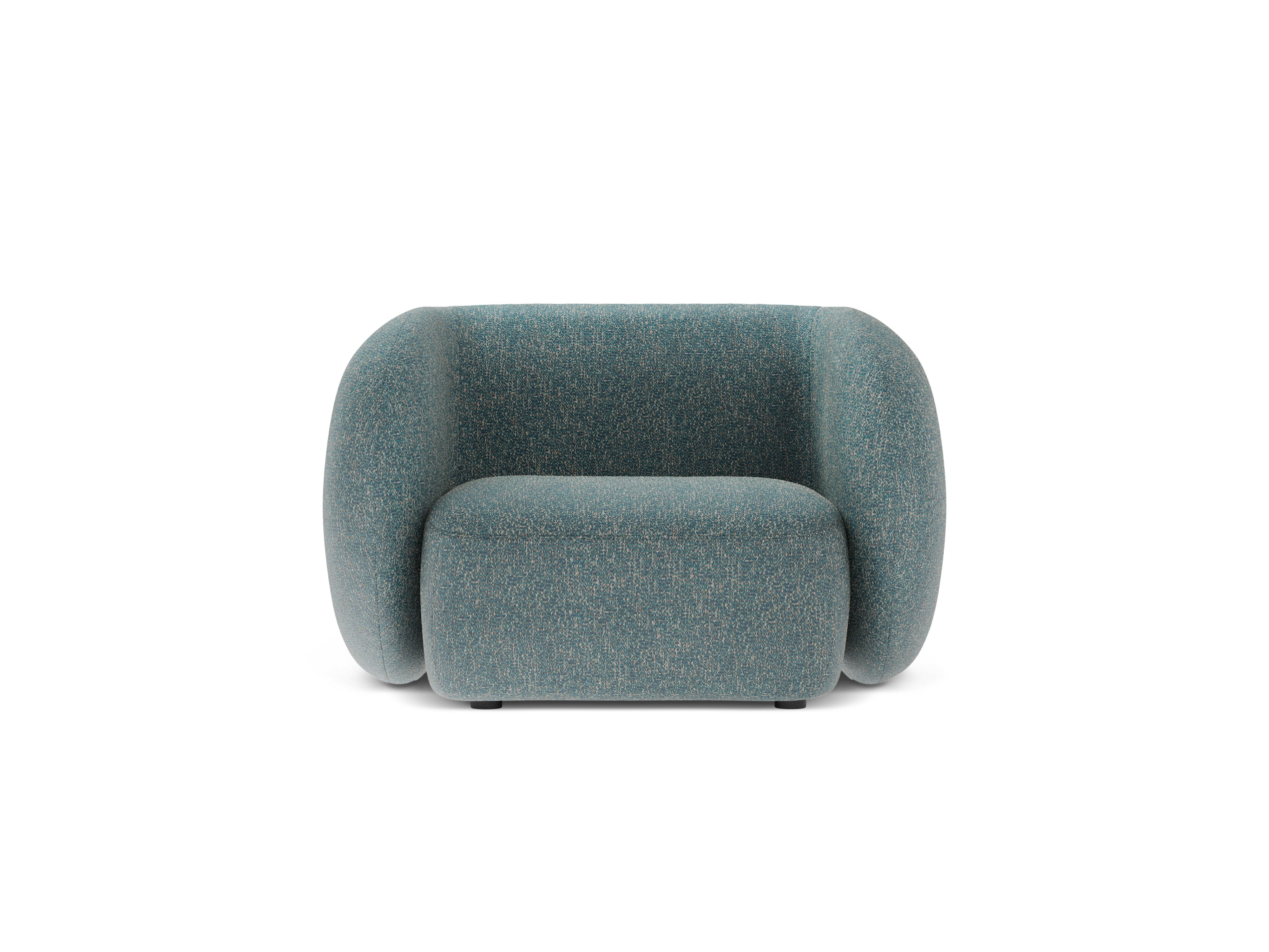 Sessel KATE blauer Melange