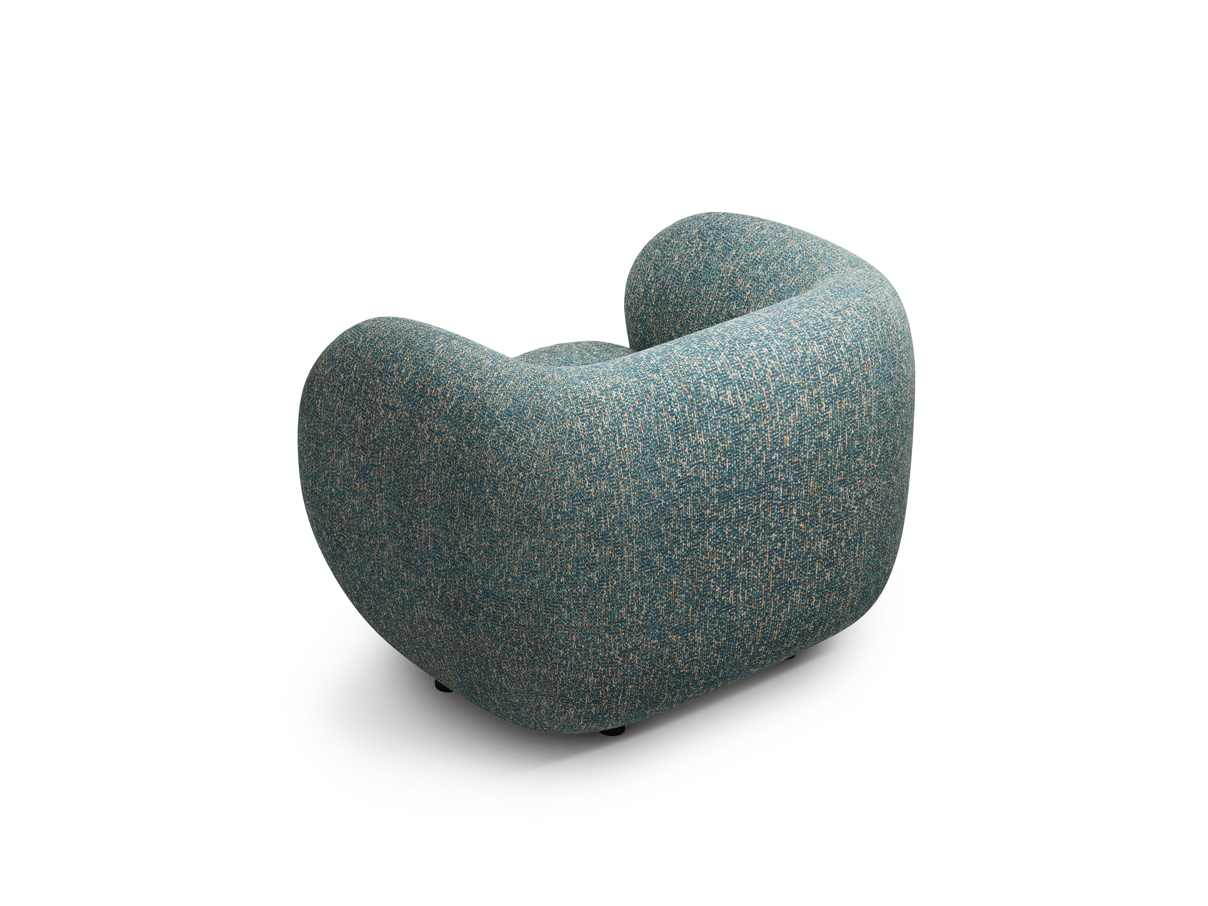 Sessel KATE blauer Melange