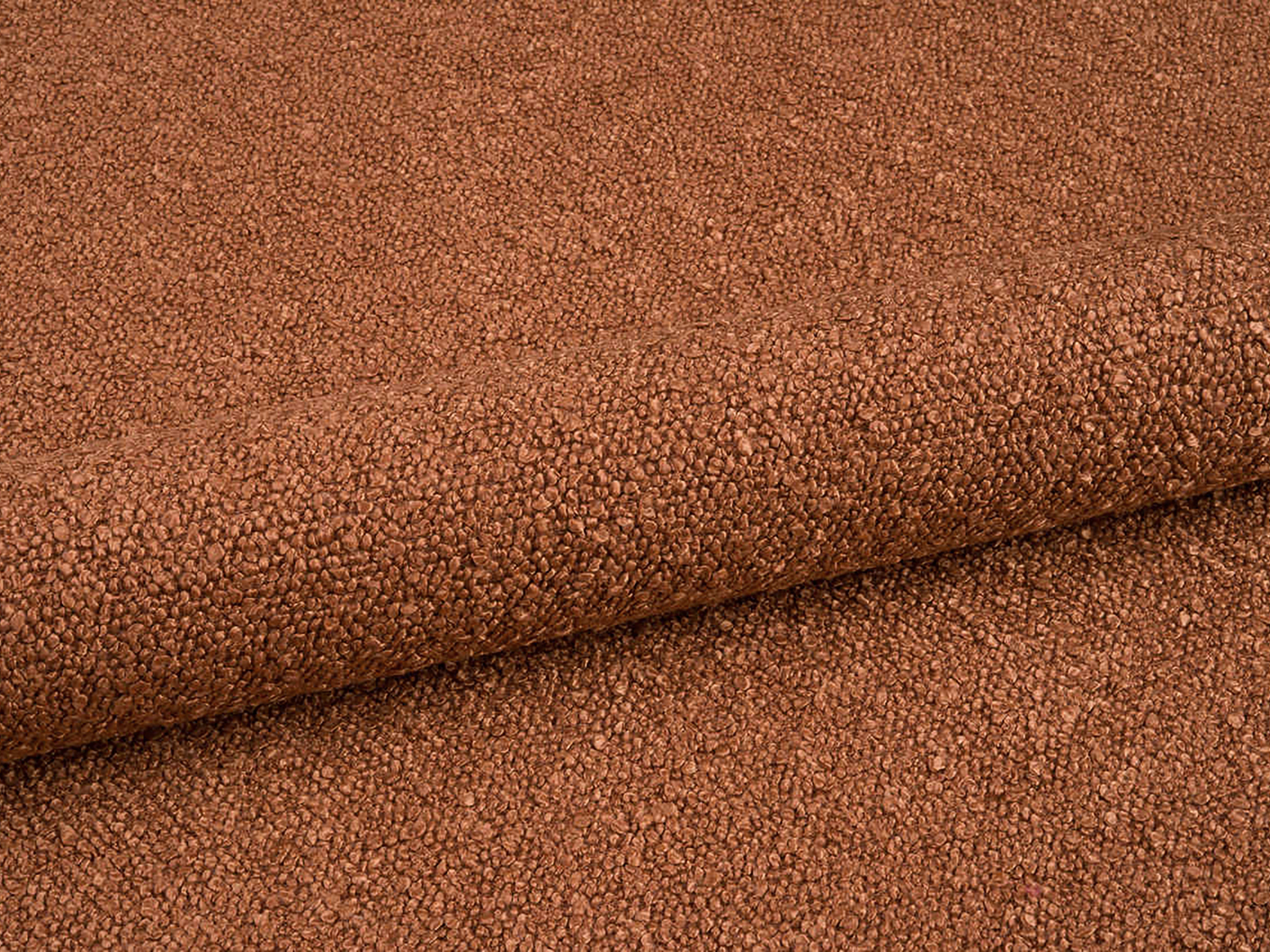 Łóżko LINEA terakota boucle – Micadoni