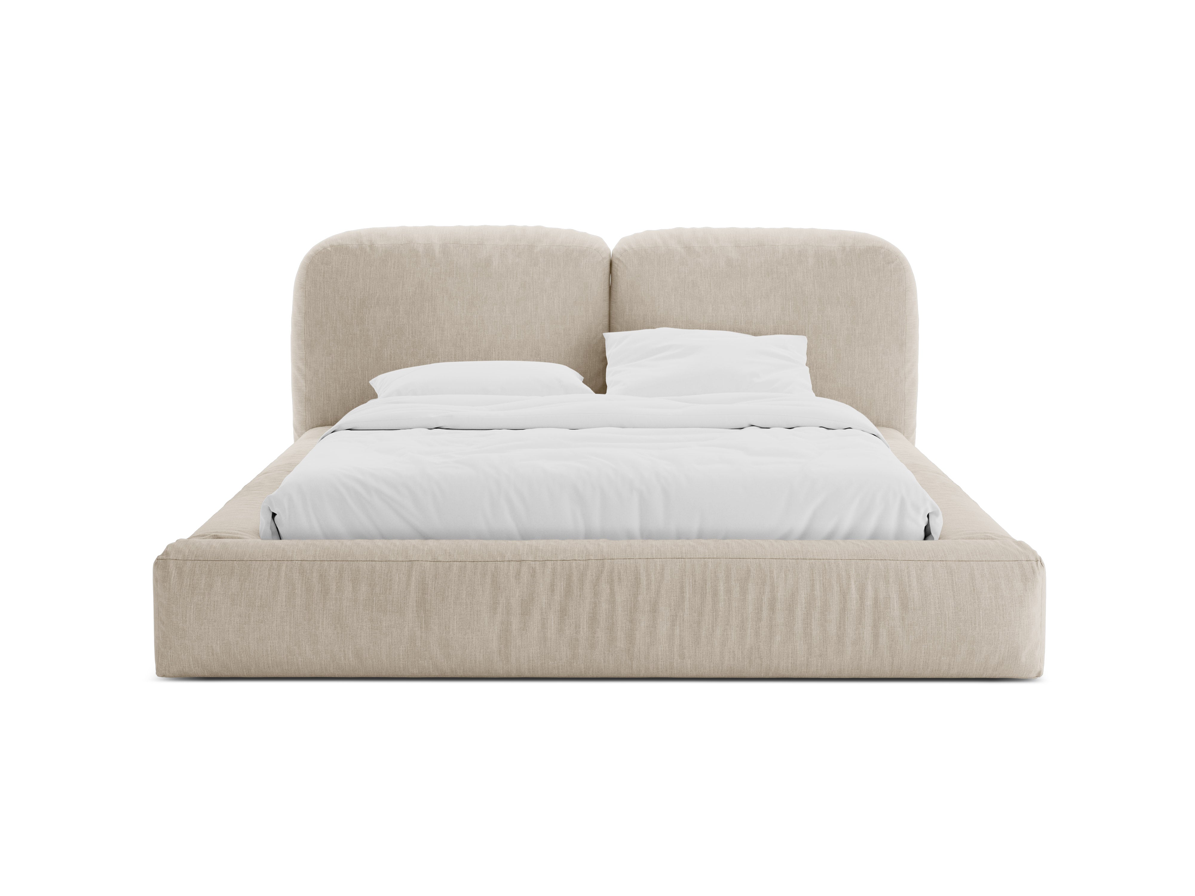 Bett MARTINA hellbeige