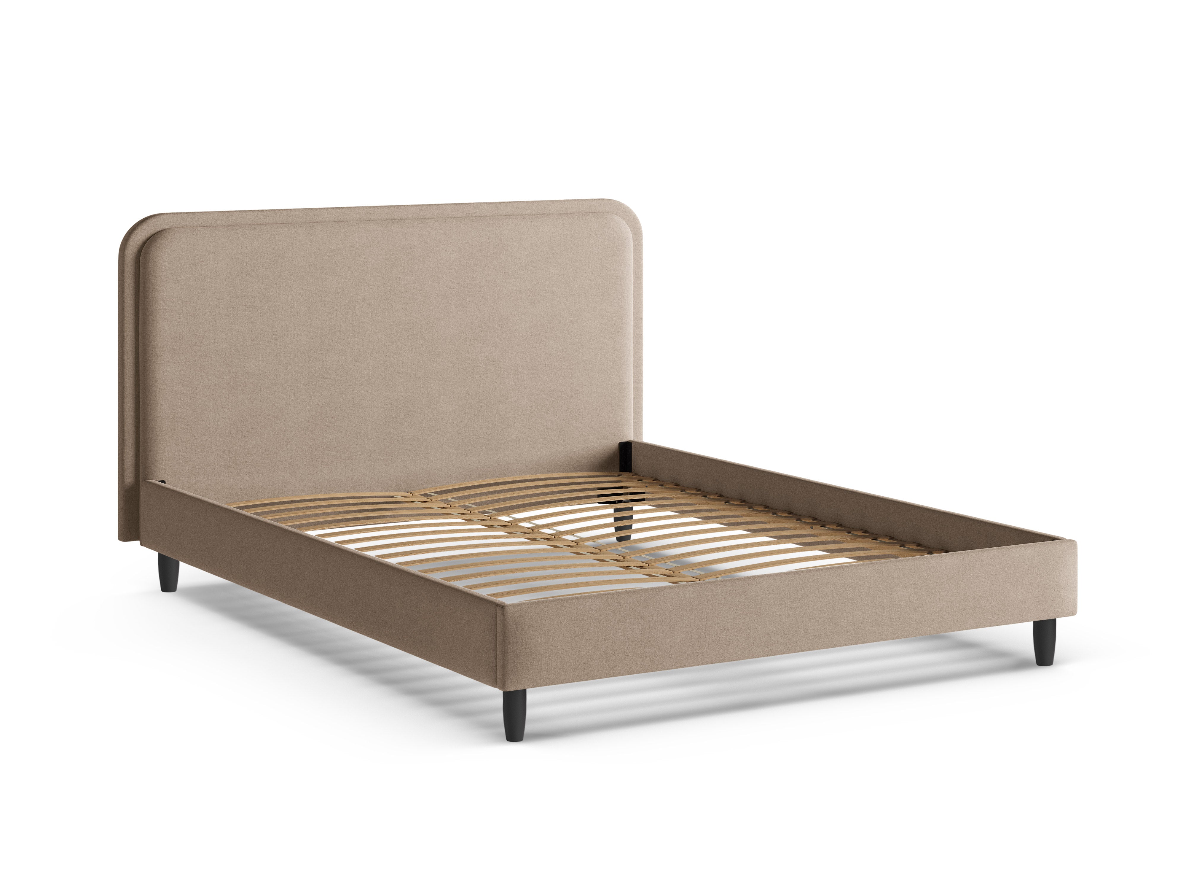 Bett AVELINE sandfarben