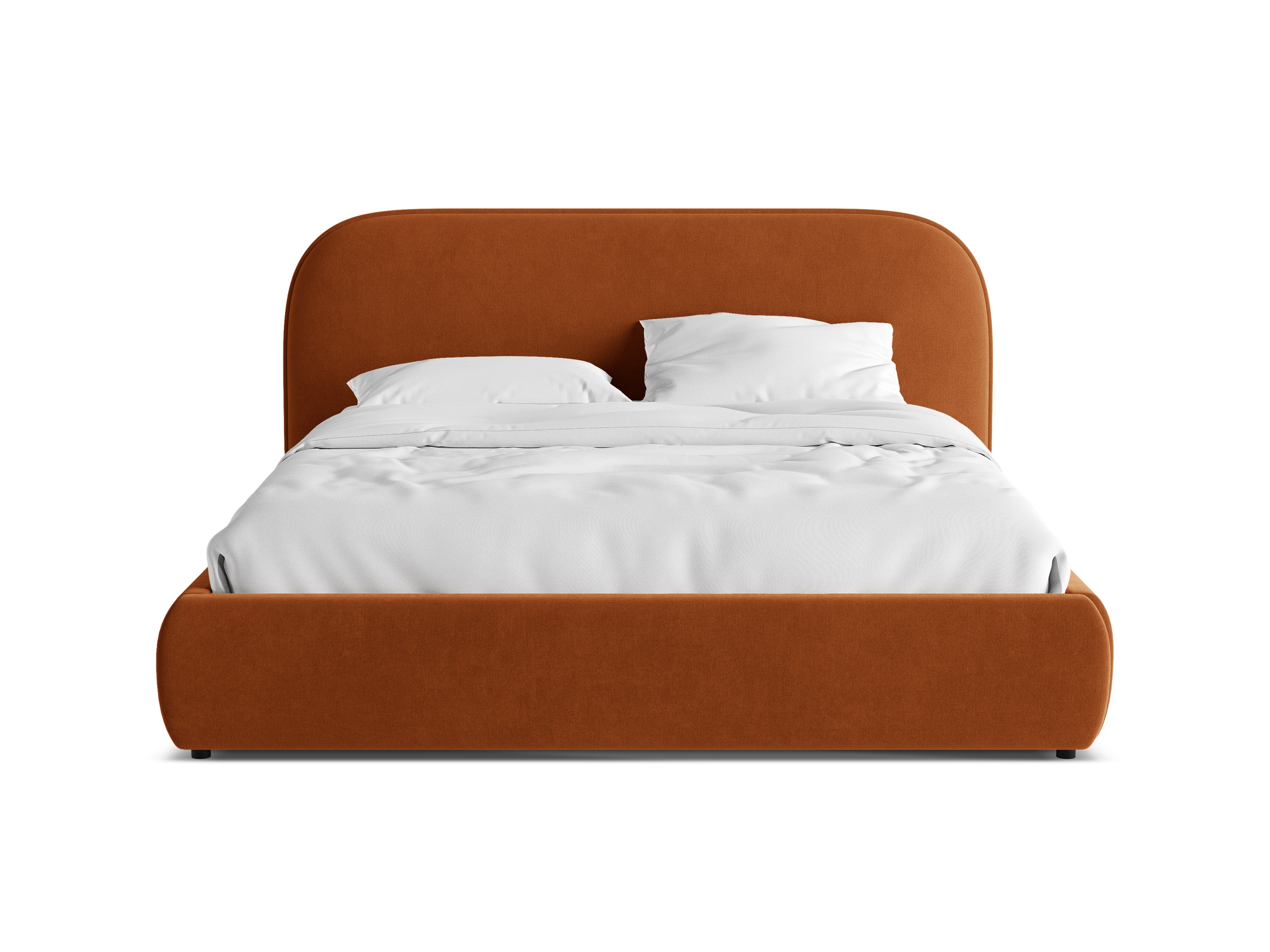 Velvet Bed MURADA terracotta