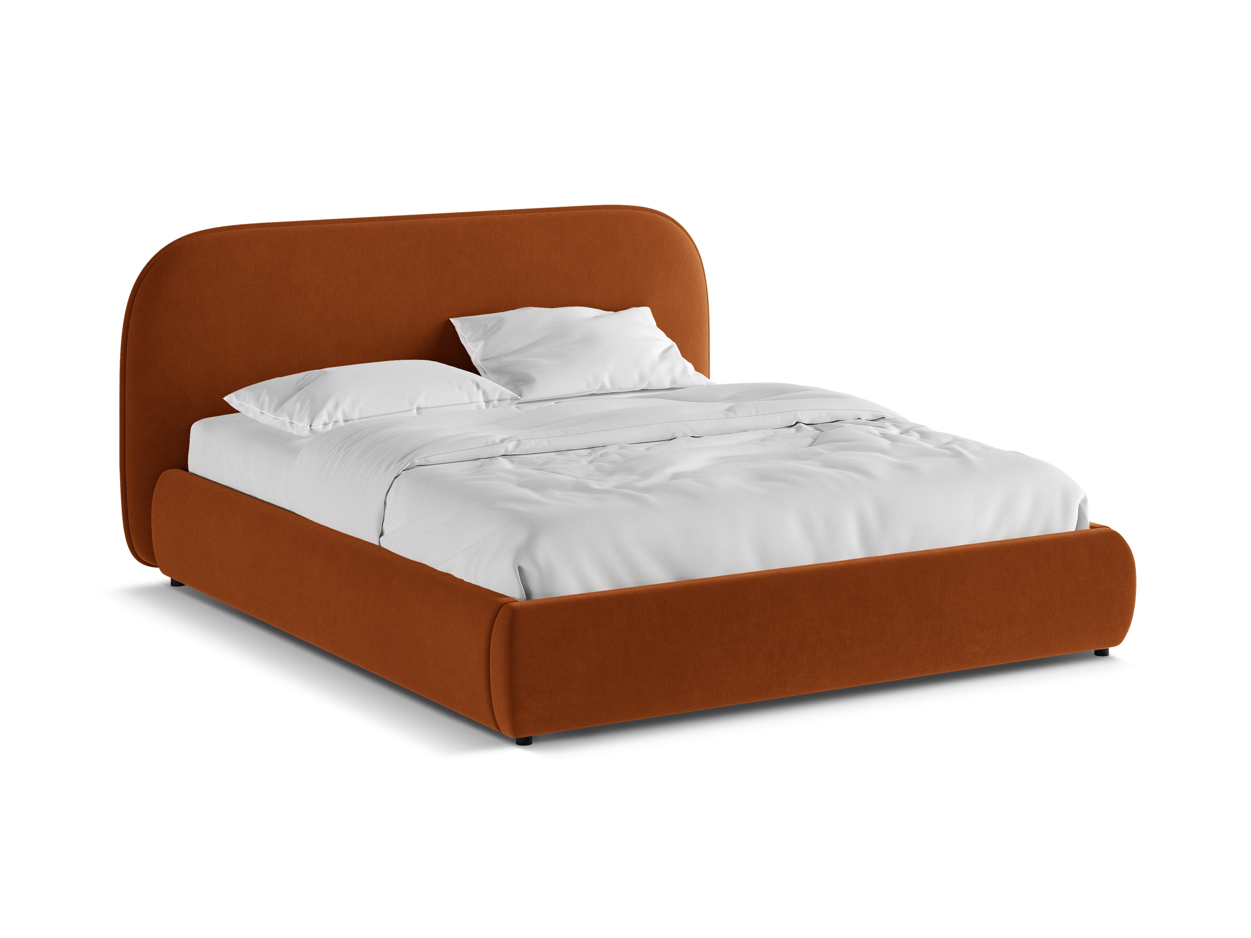 Velvet Bed MURADA terracotta