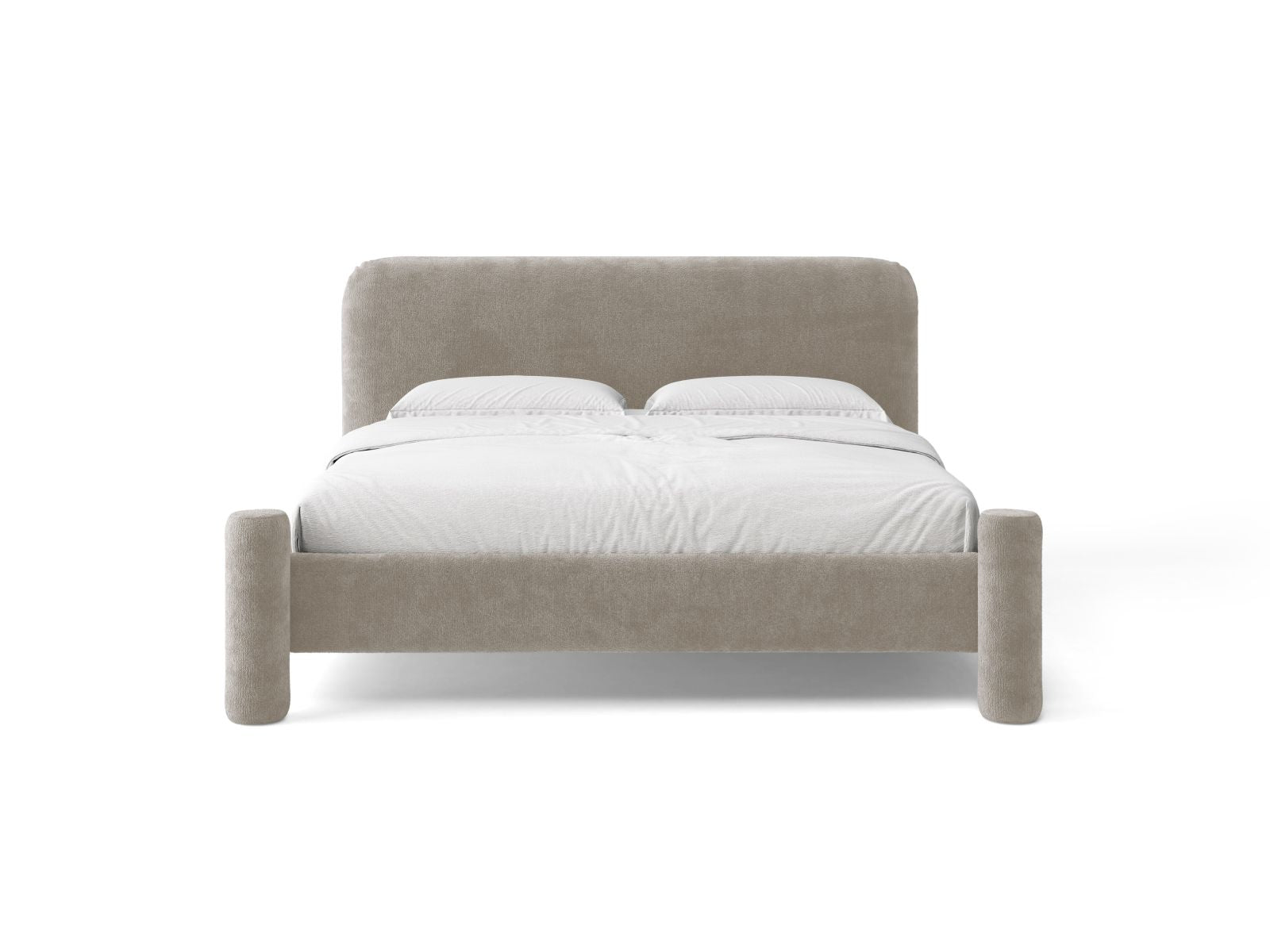 Bett VERA beige Chenille
