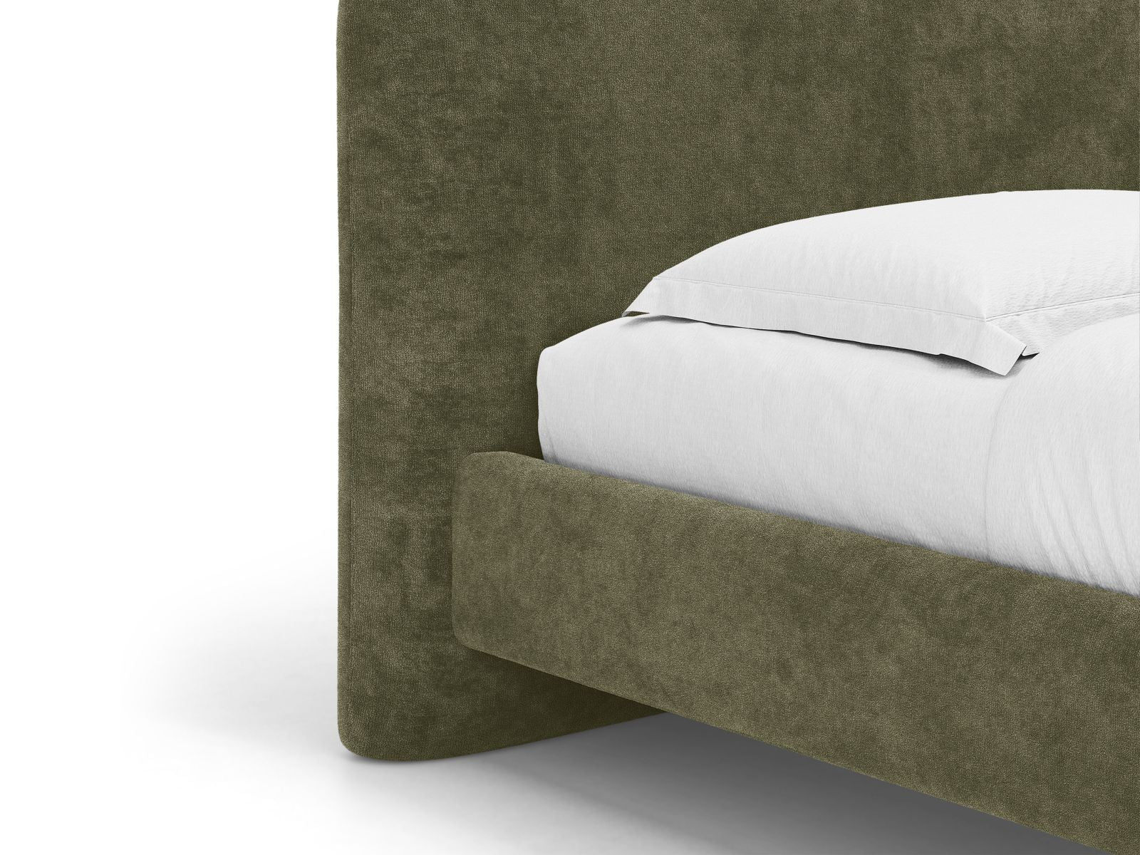 Bett VERA grün Chenille