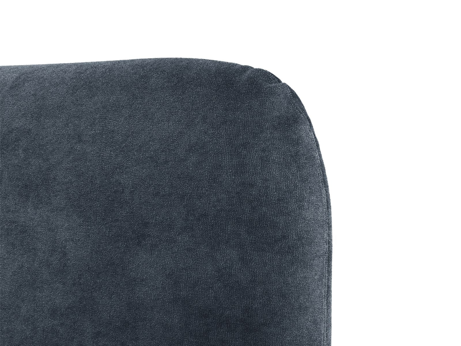 Bett VERA dunkelblauer Chenille