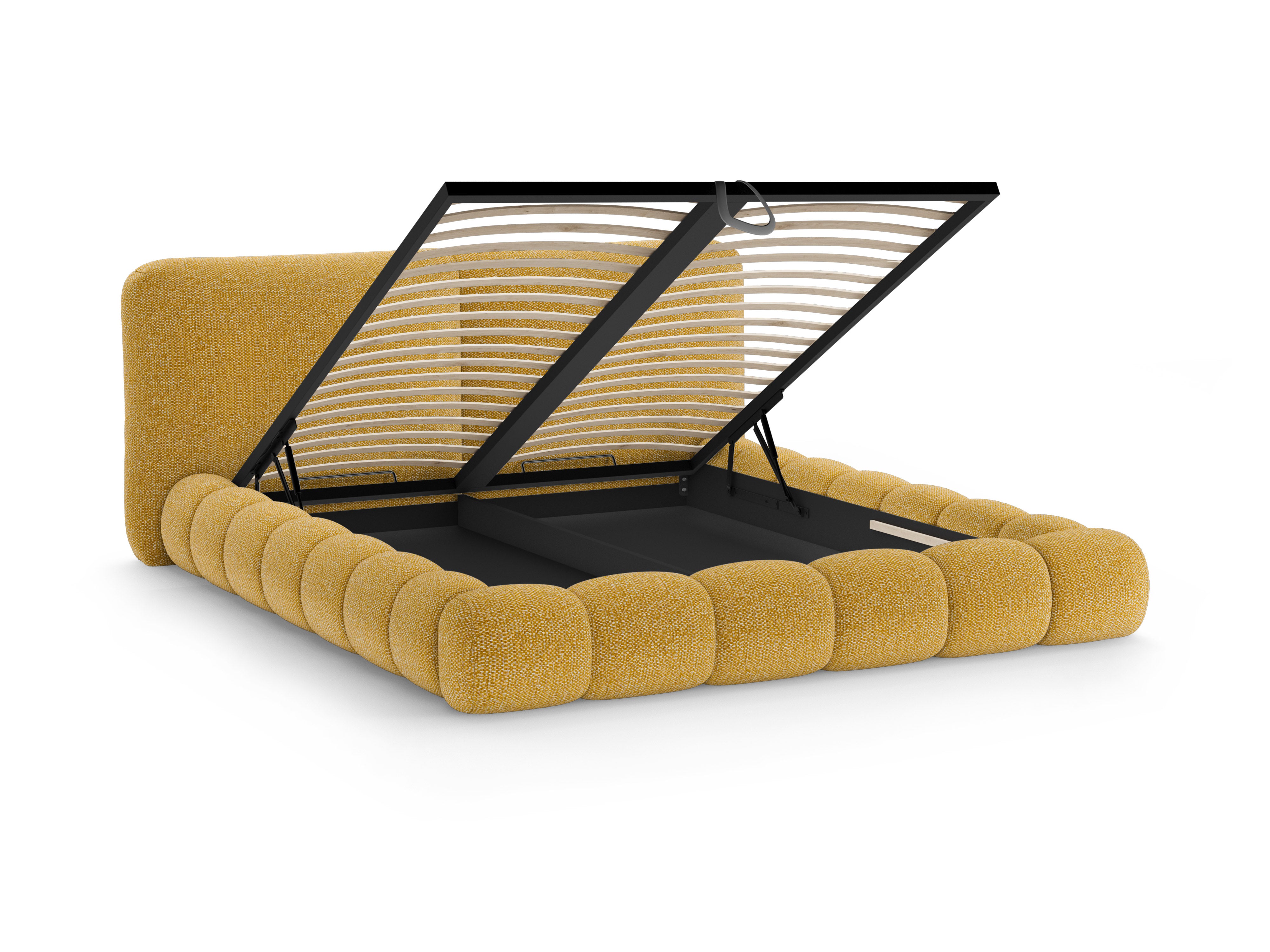 SOLANGE Bed Mustard Melange