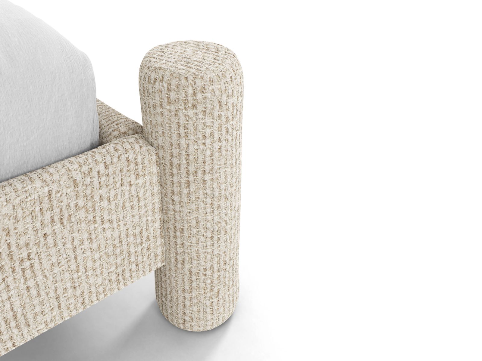 Bett VERA beige Melange