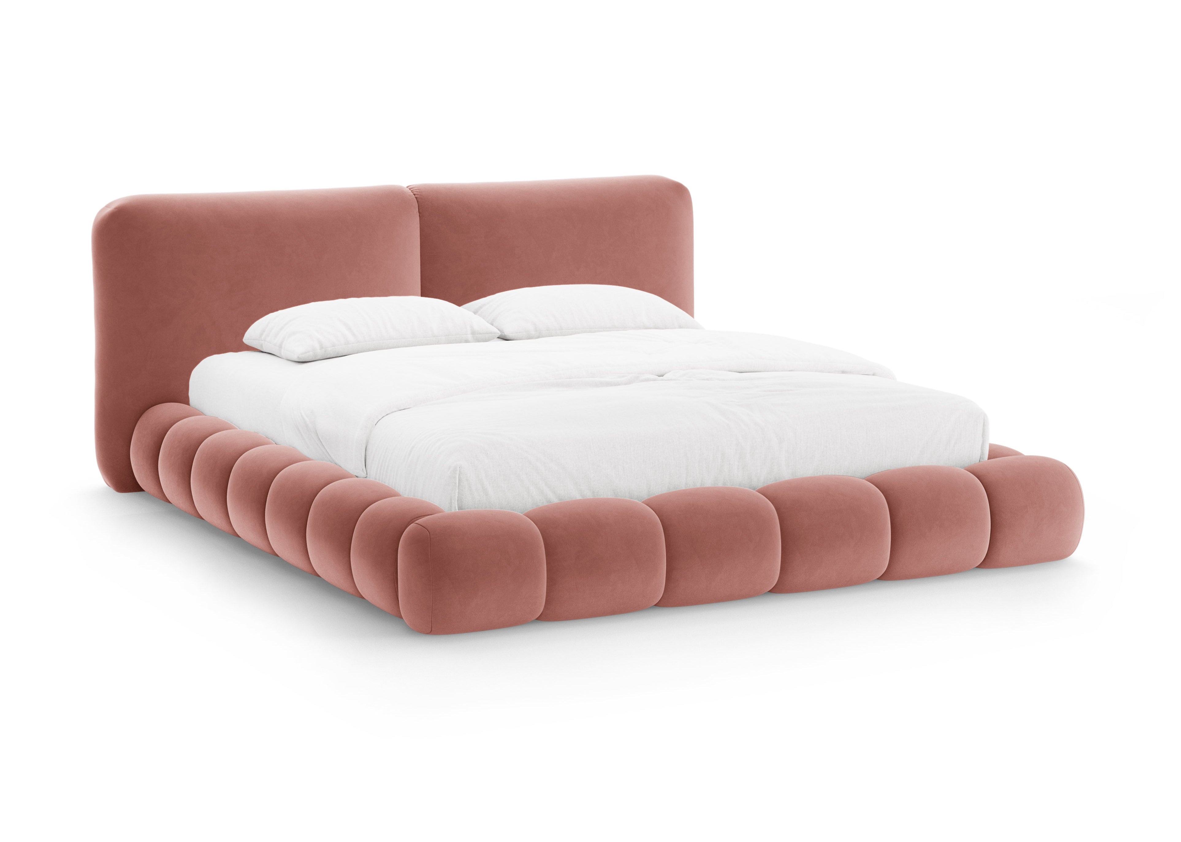 Velvet Bed SOLANGE Pink