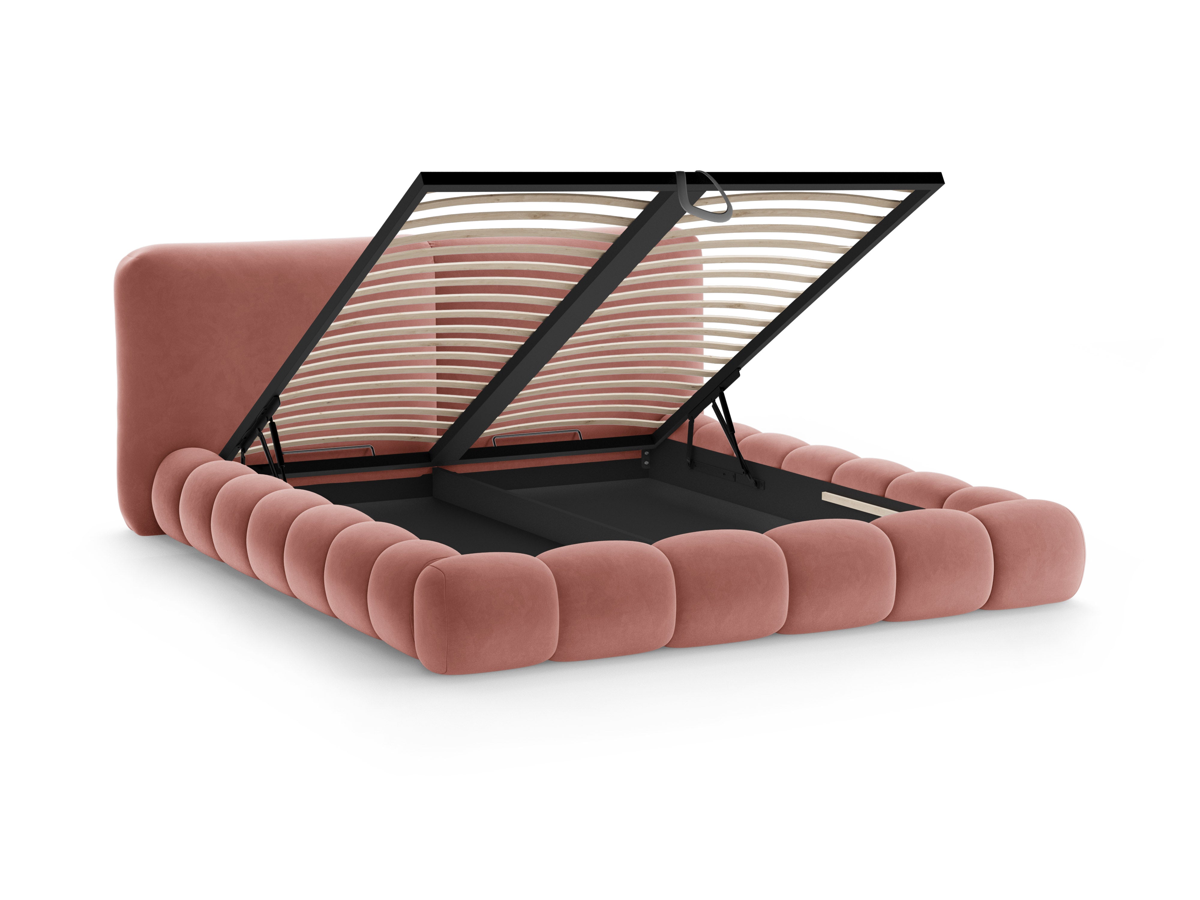 Velvet Bed SOLANGE Pink