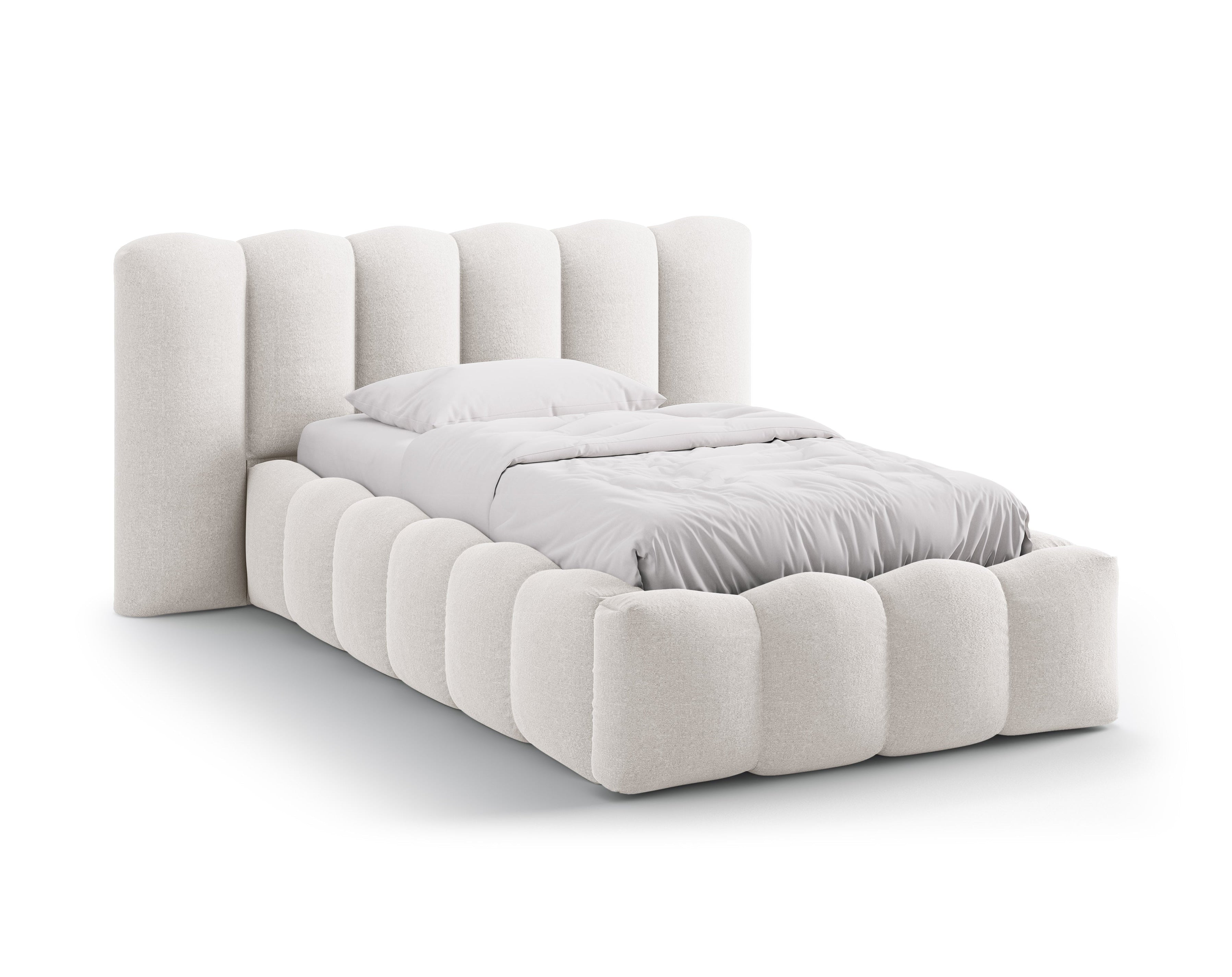 Bett LUPINE hellbeige