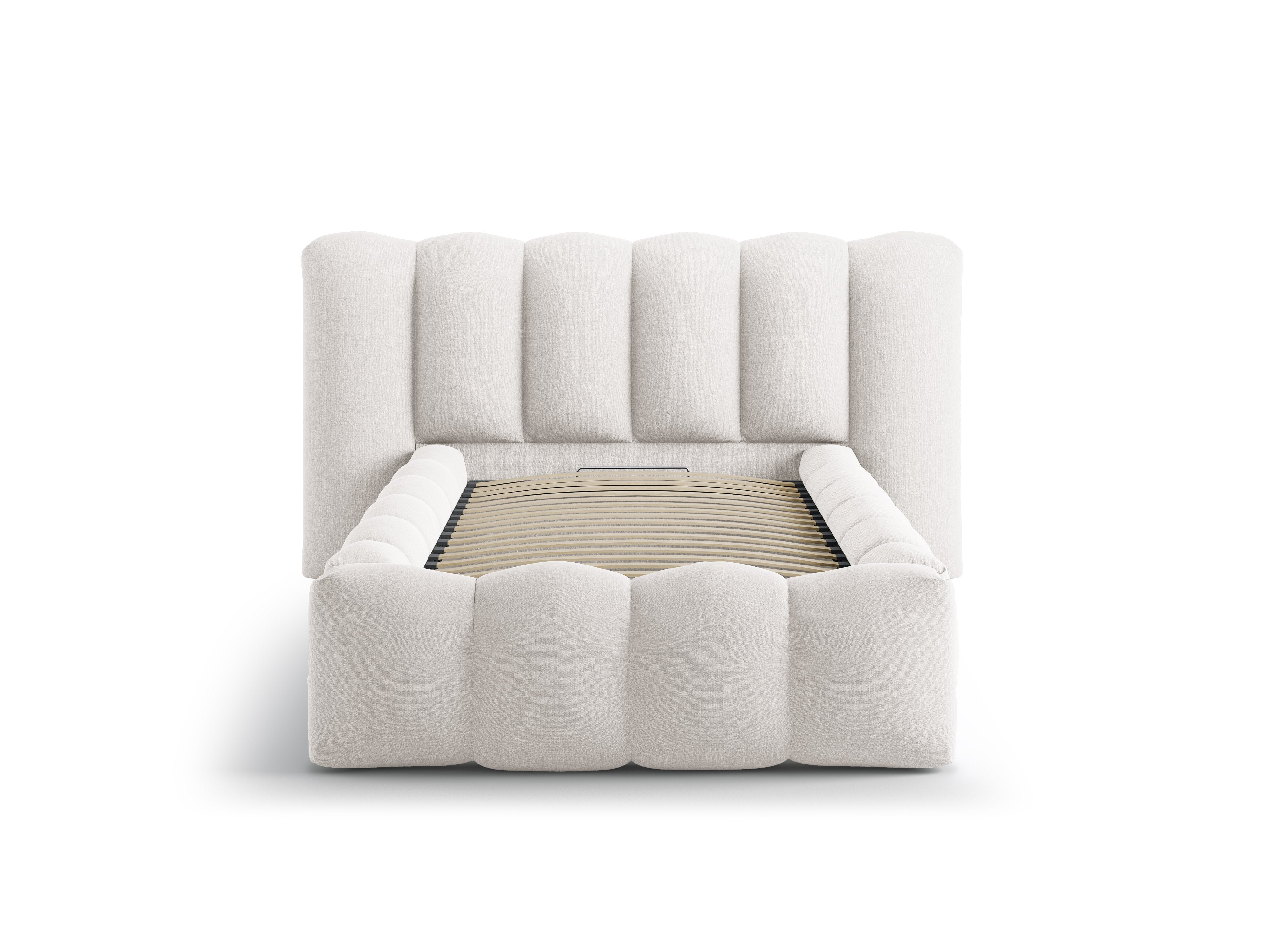 Bett LUPINE hellbeige