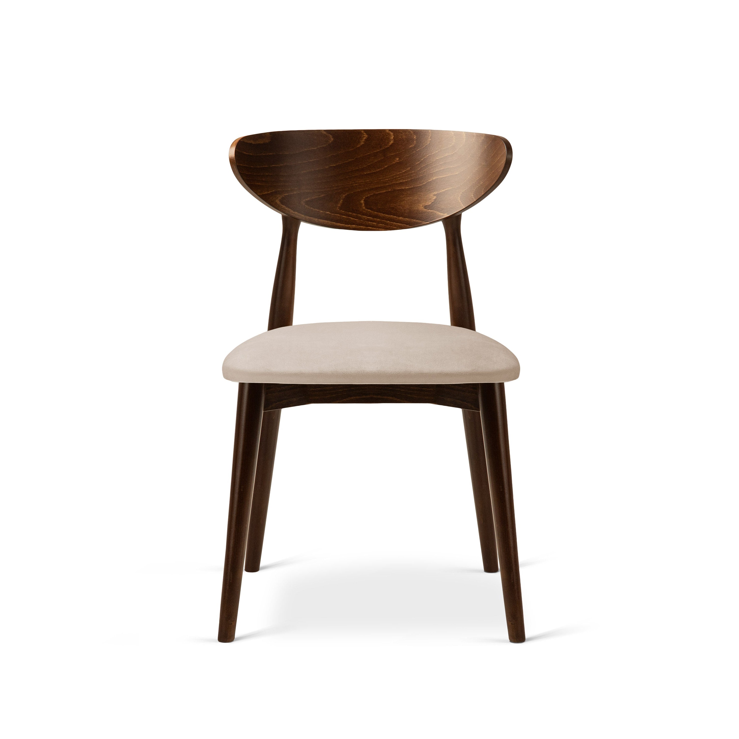 LEON Chair Almond Beige Velvet