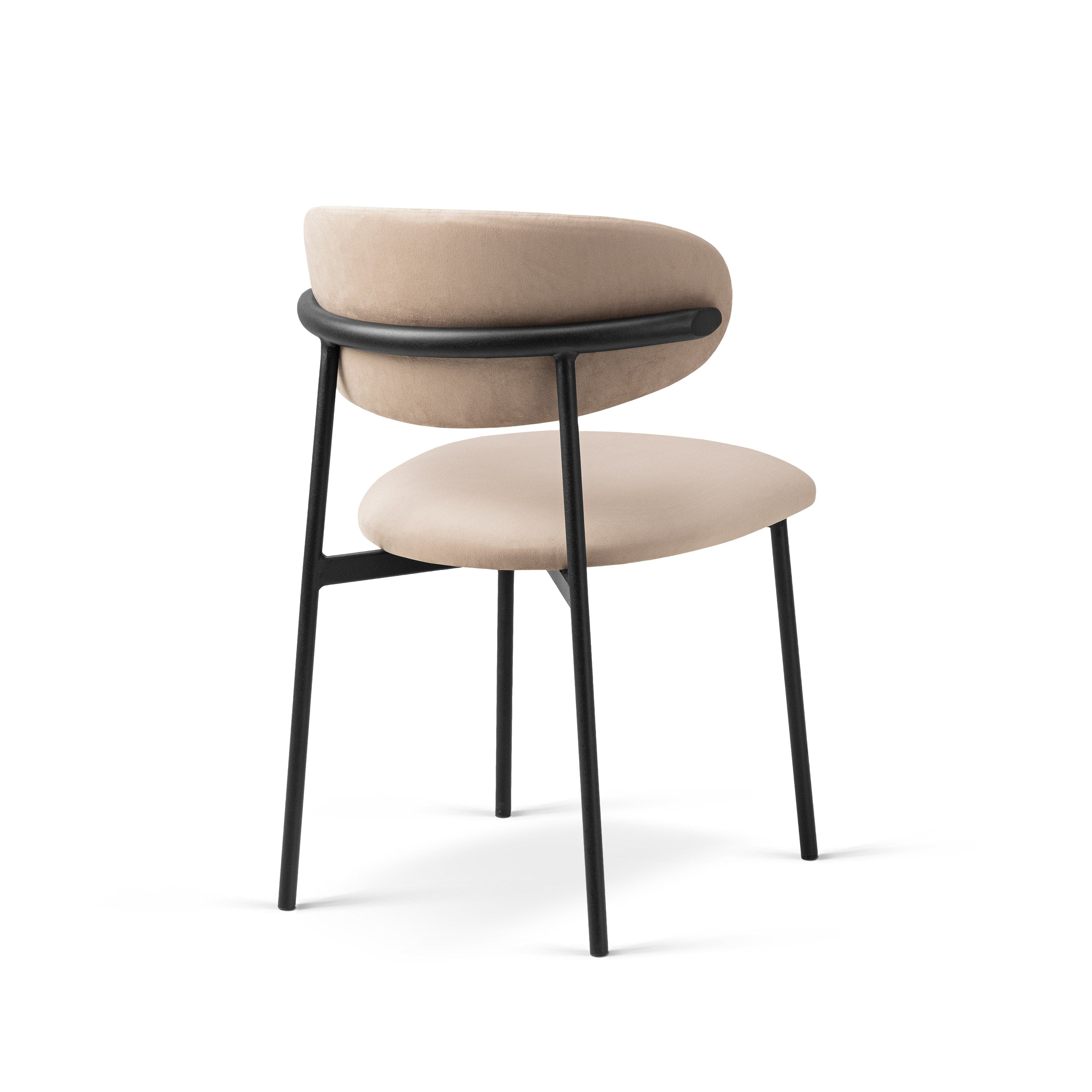 NINA Chair Almond Beige Velvet