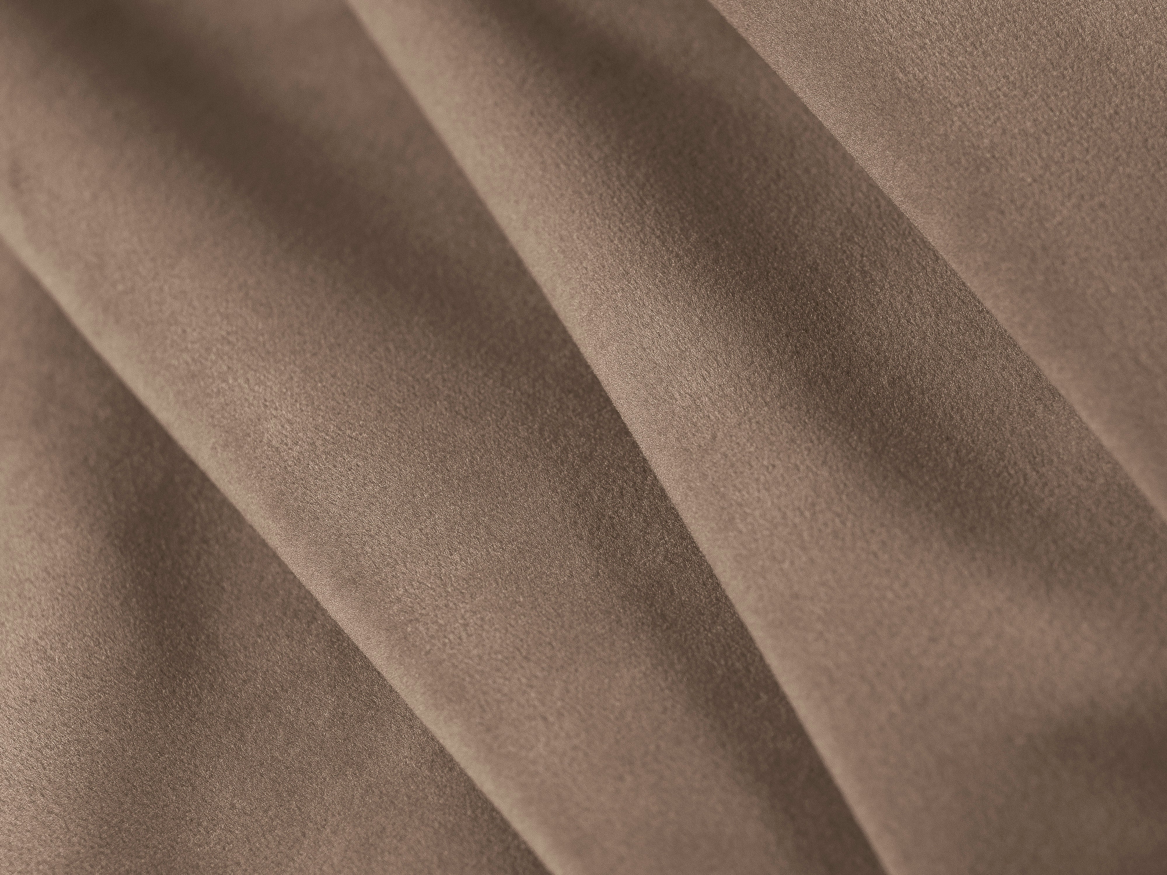 Symmetrical Velvet Corner Sofa BEMY Gray-Brown