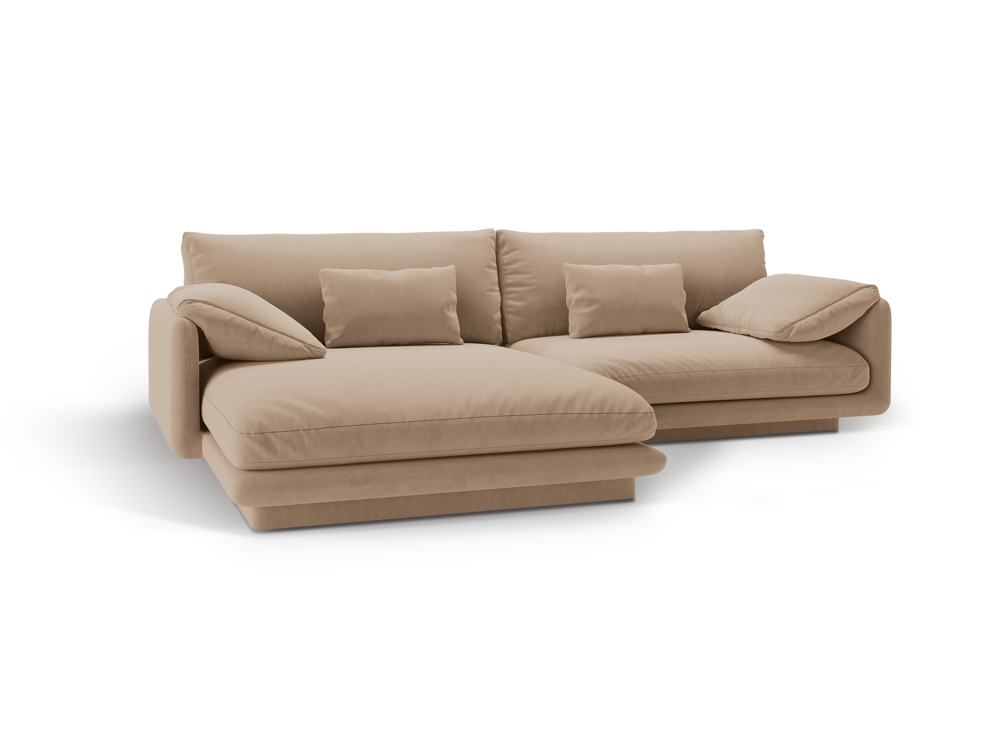Samtecke des 4-Personen-linken Sand-Torins