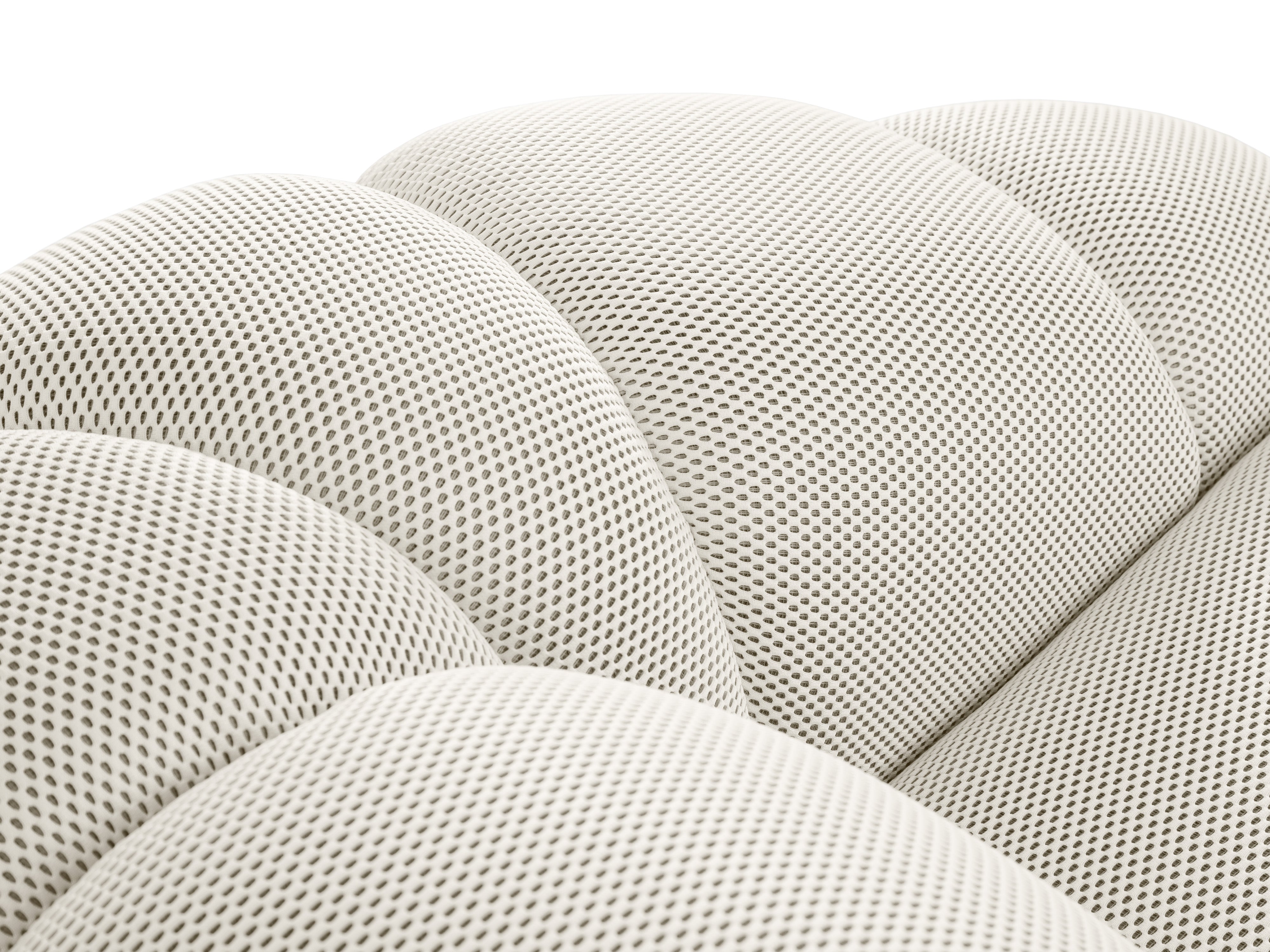 Left-facing 4-seater corner sofa DIANA light beige