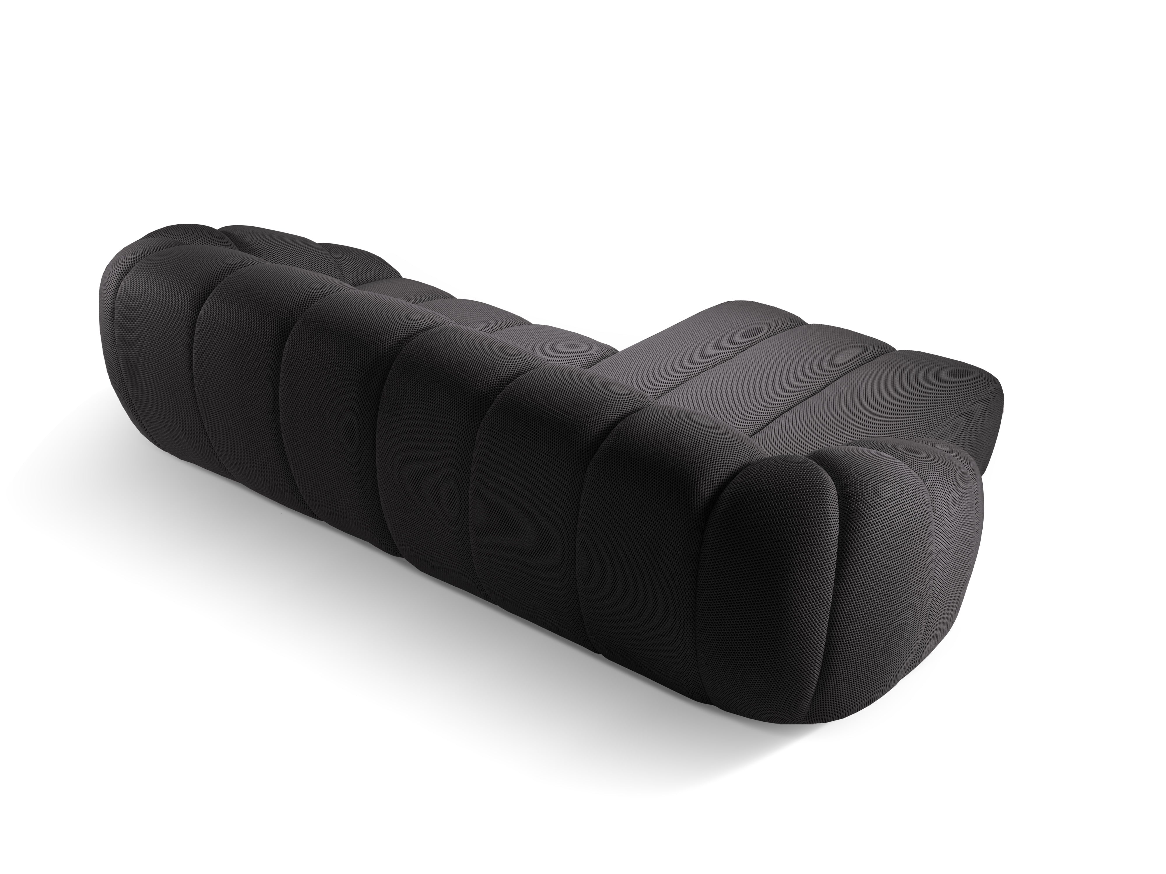 4-seater left-facing corner sofa DIANA espresso