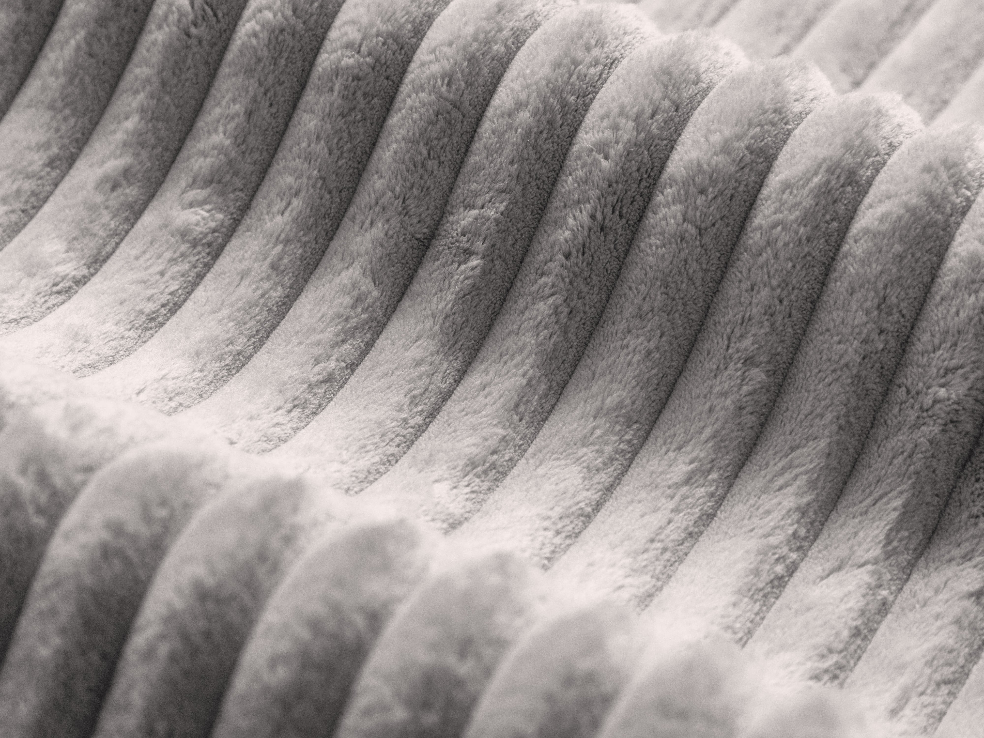 Narożnik lewostronny 2-osobowy MARTINA jasnoszary sztruks