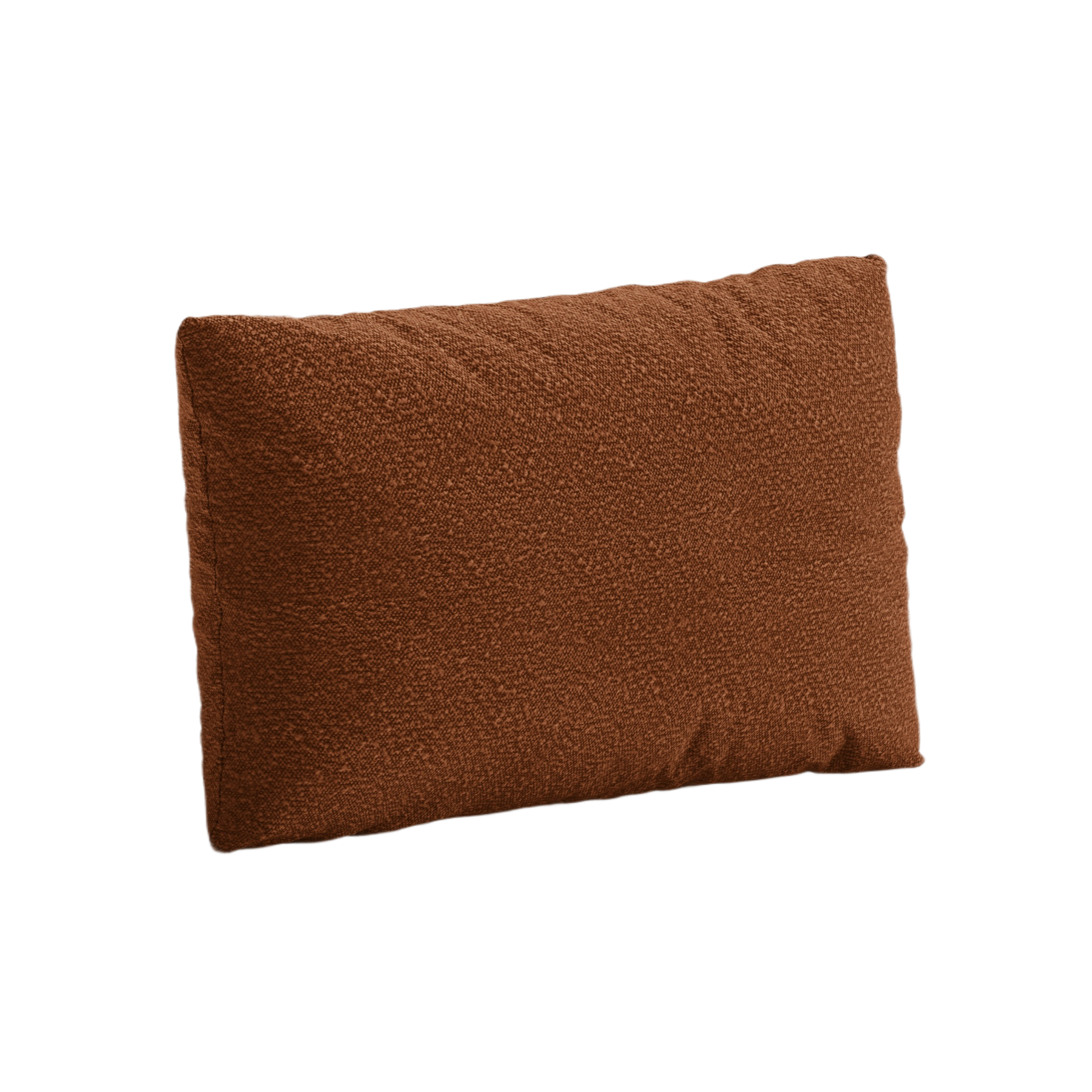 POPPY terracotta boucle pillow