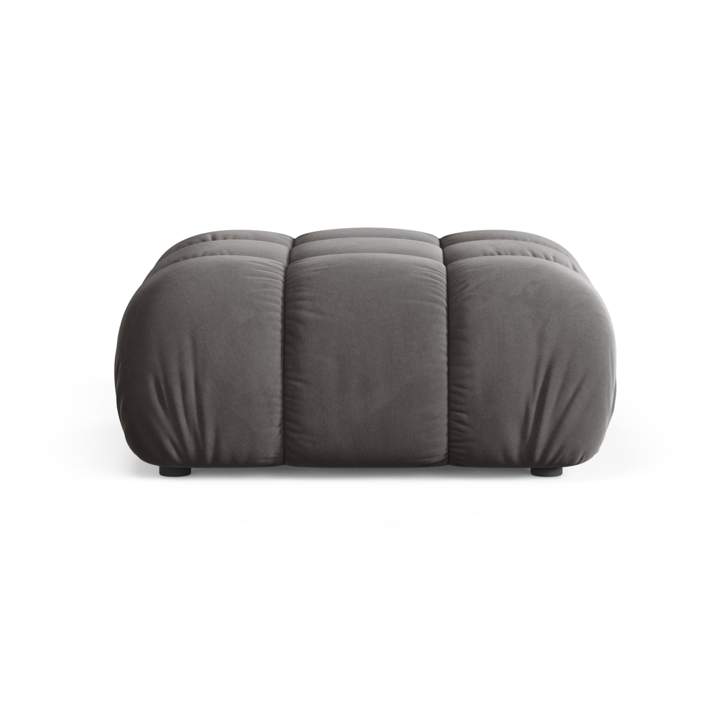 Puff / Samtmodul BELLIS grau