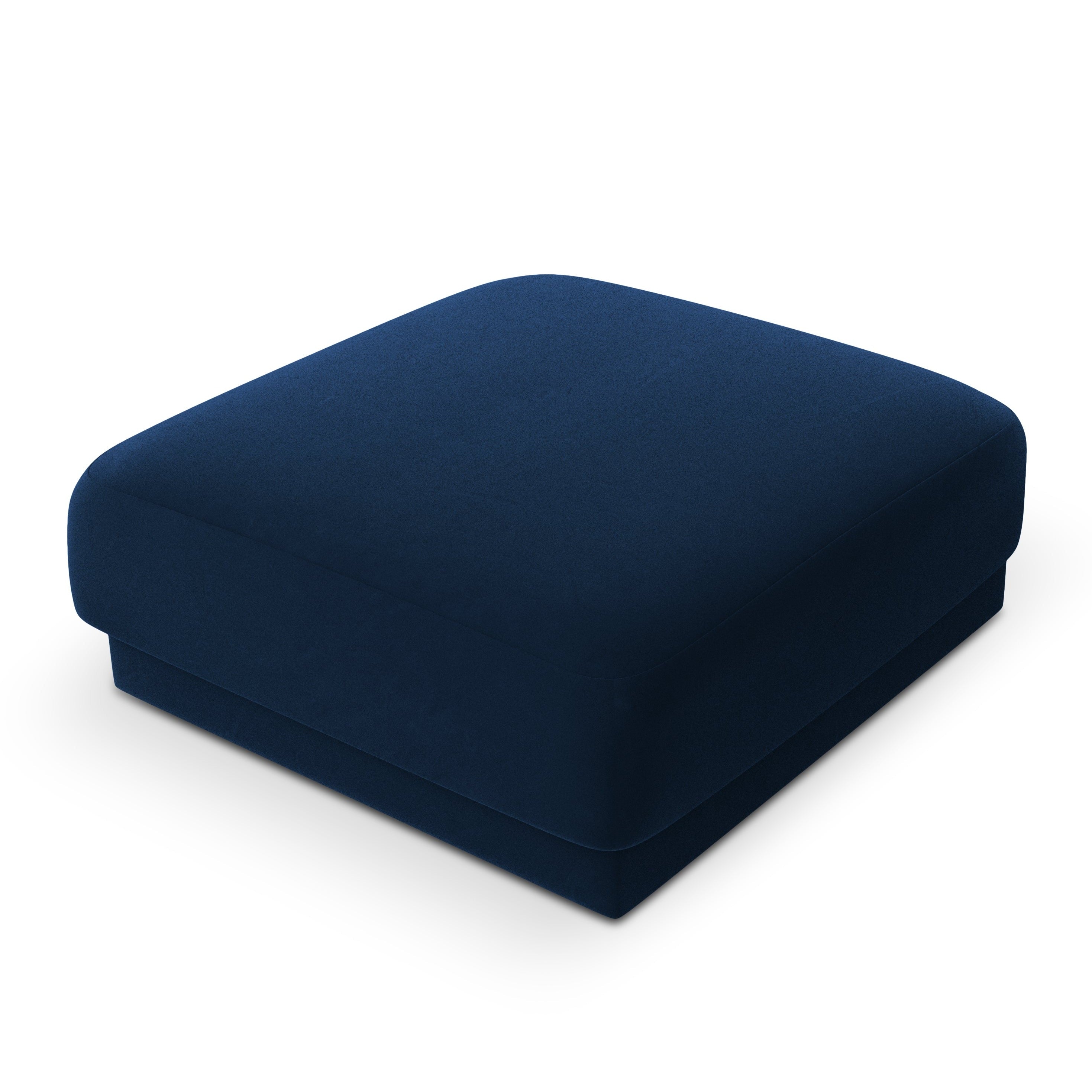 Puf aksamitny MILEY granat królewski Micadoni Eye on Design