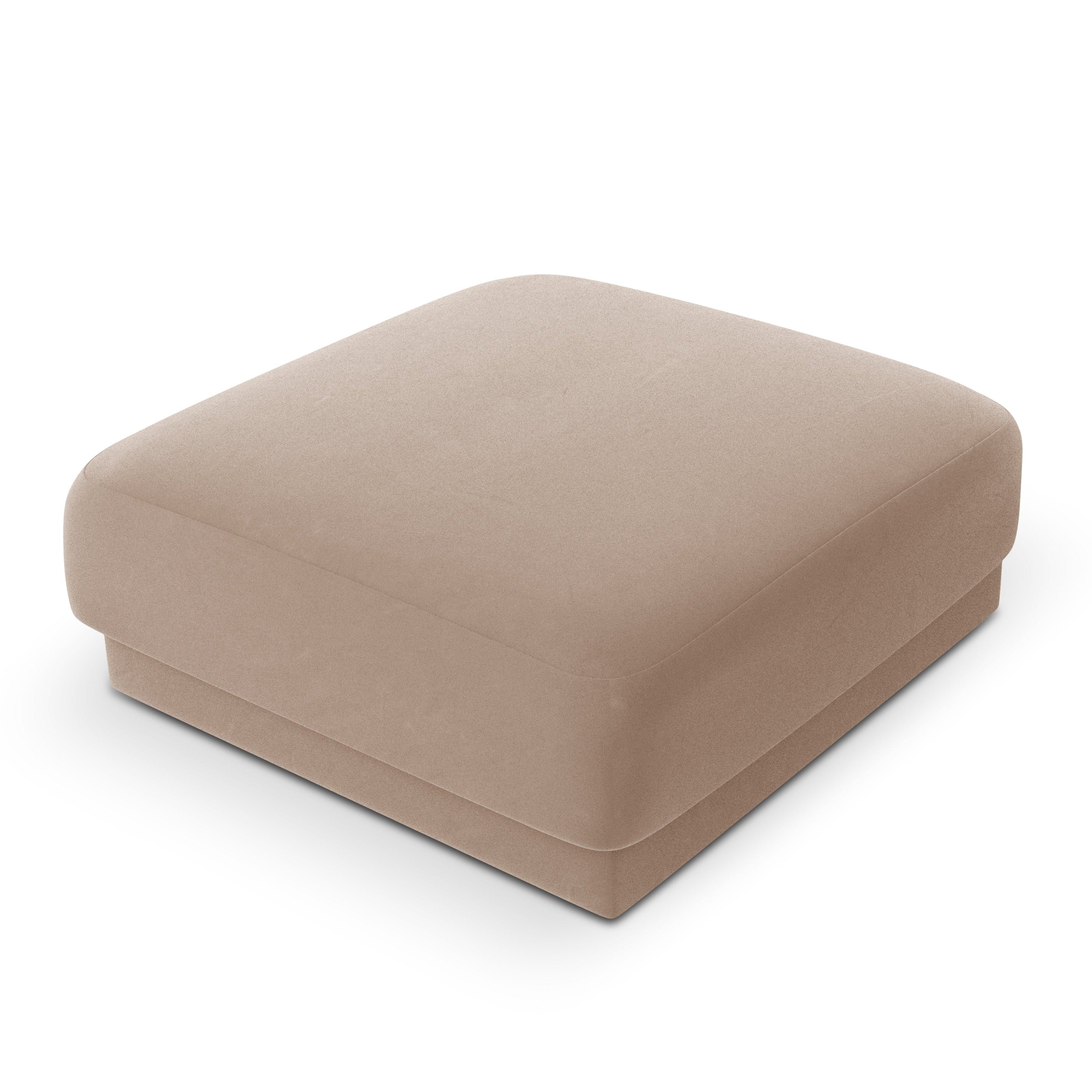 Puf aksamitny MILEY cappuccino Micadoni Eye on Design