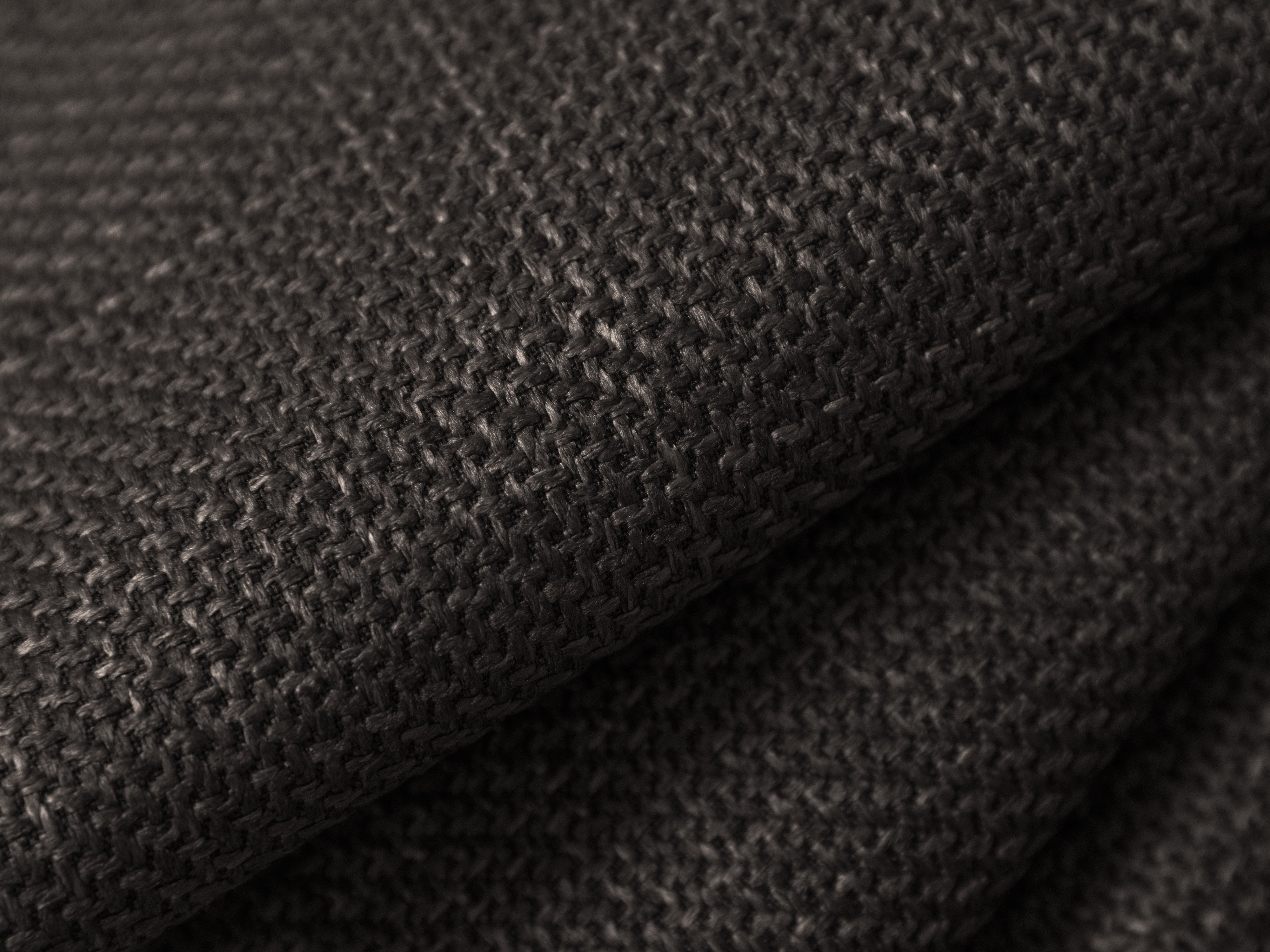 Right-hand corner sofa bed GLORIA dark gray chenille