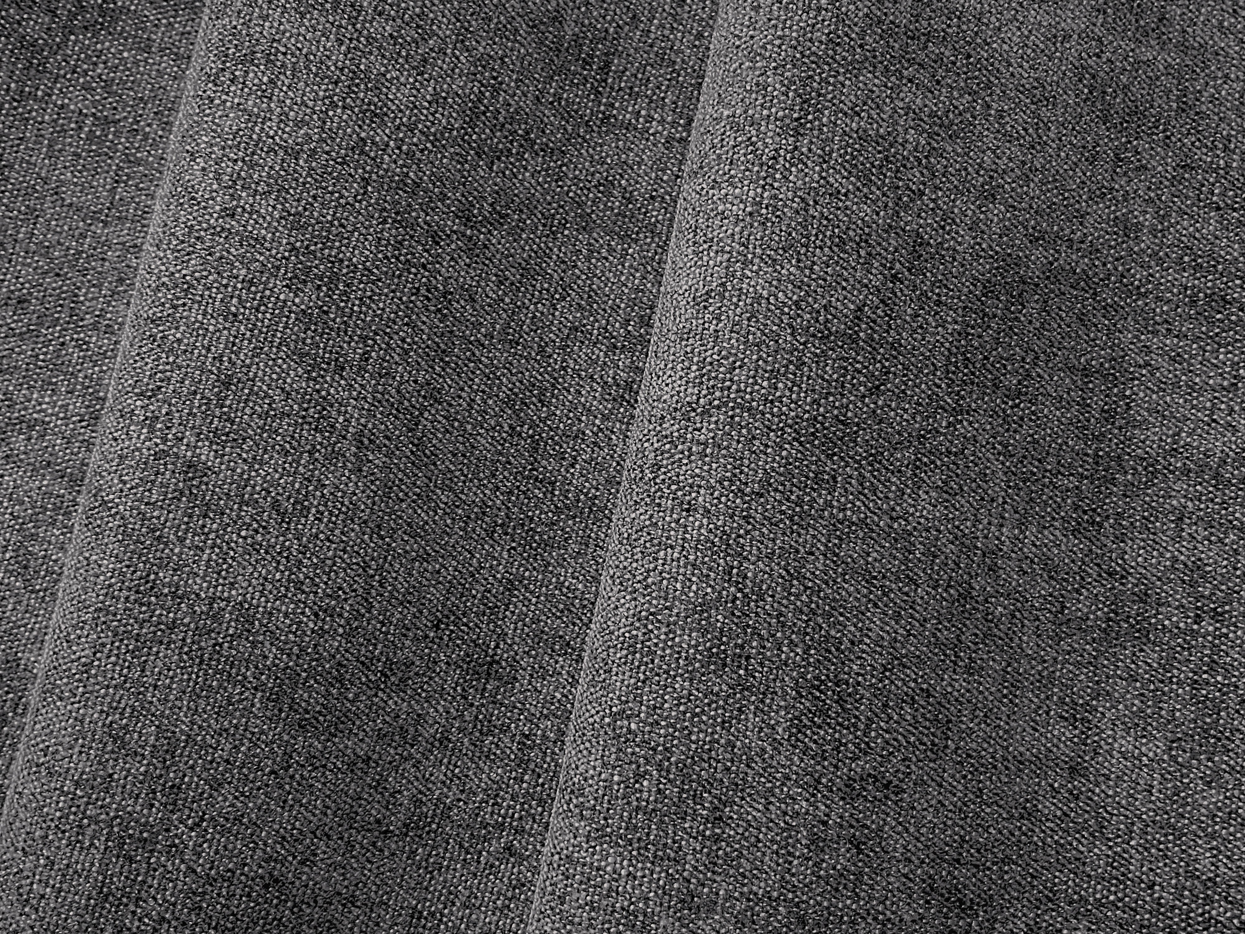 Modulares 3-Sitzer-Ecksofa rechts BLOOM graues Chenille