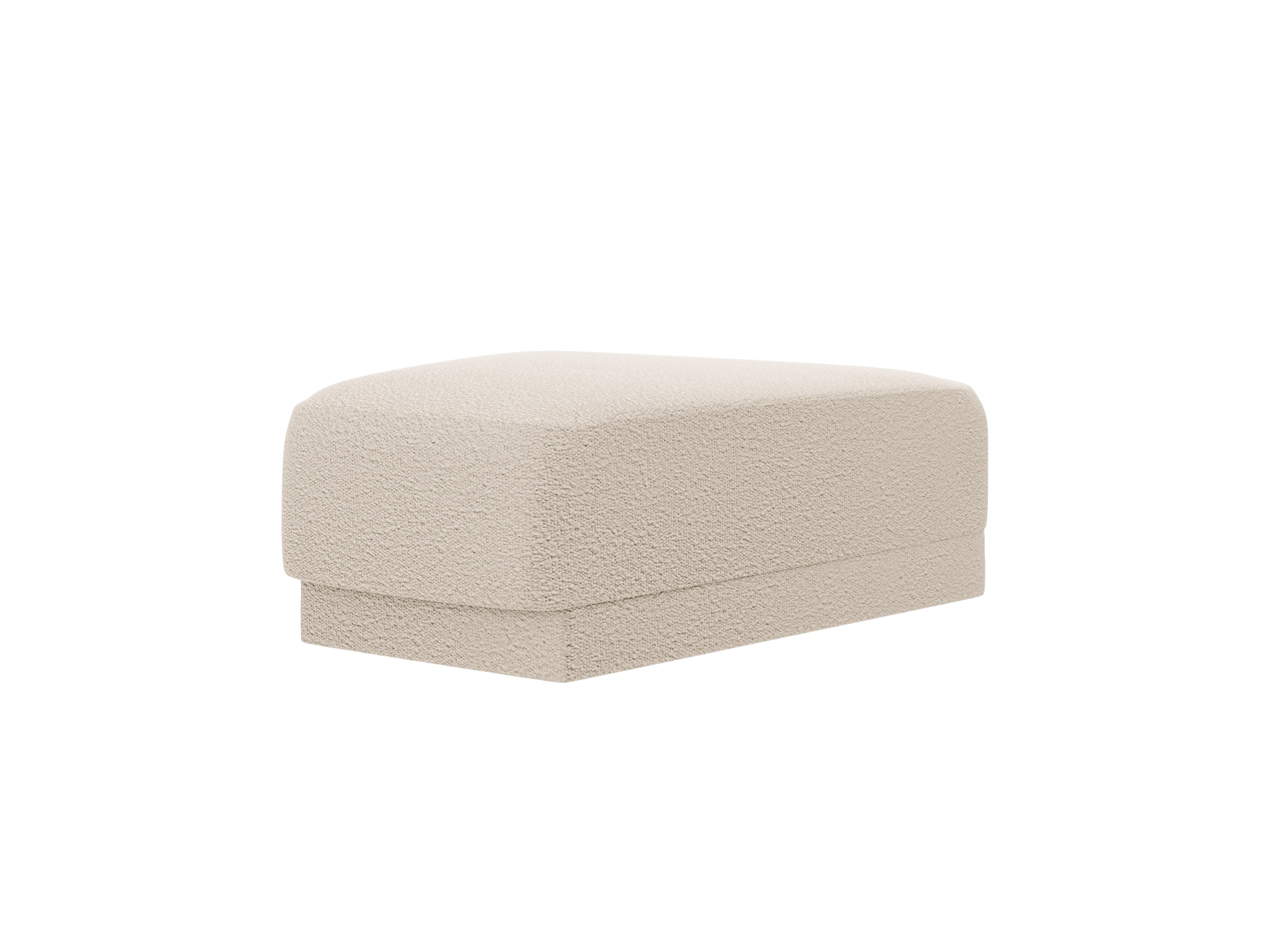 Pouf / Modul MILEY beige Boucle