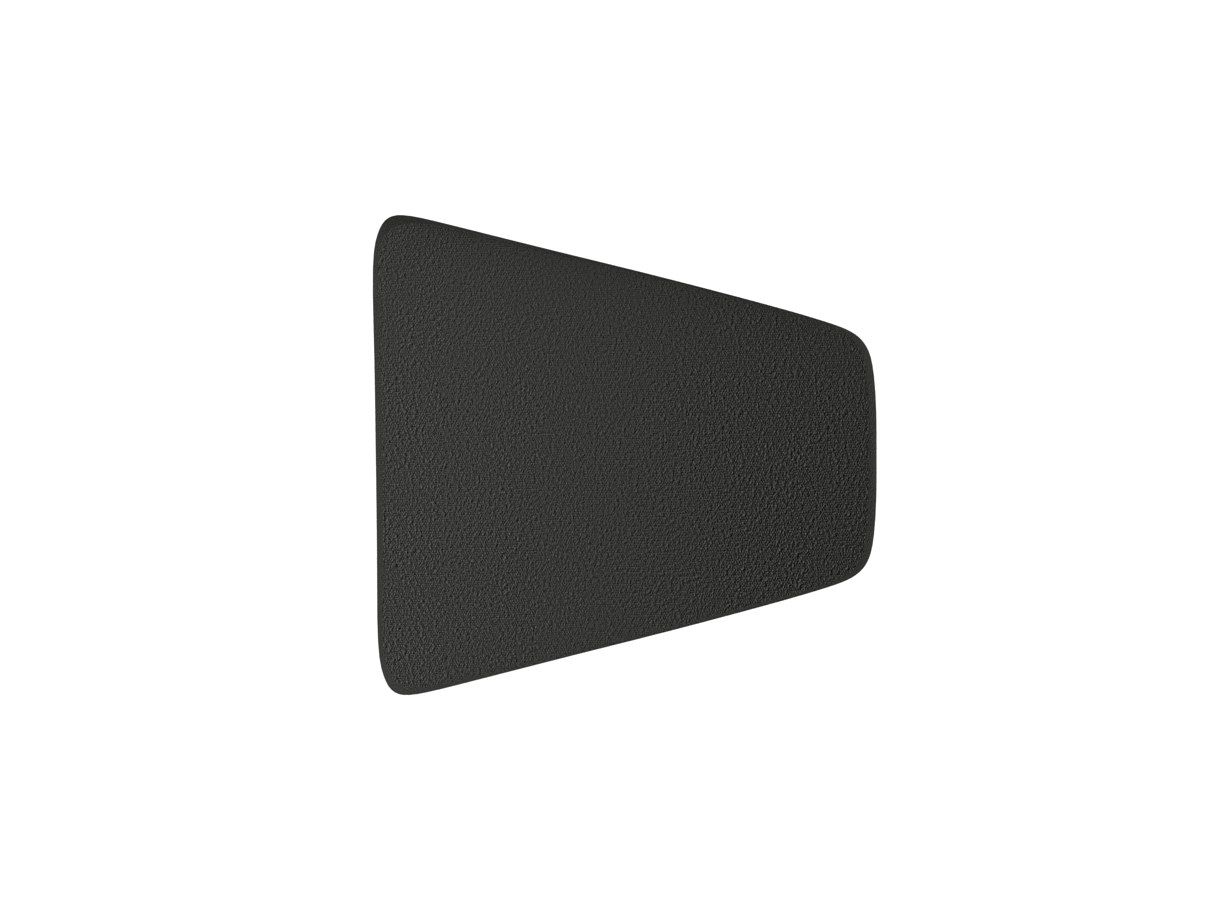 Pouf / Modul MILEY schwarzes Boucle