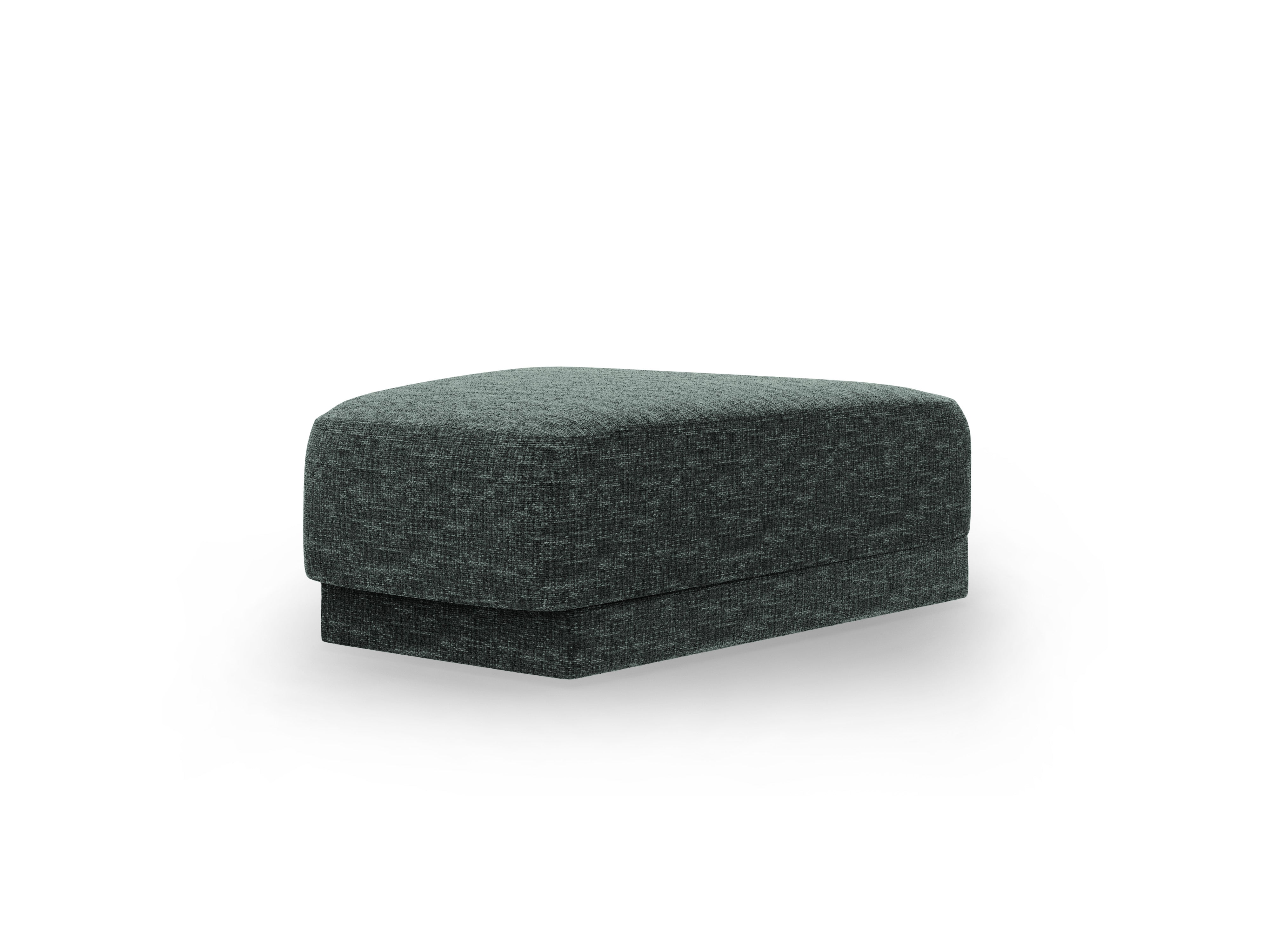 Pouf / Modul MILEY petrolblau samtig