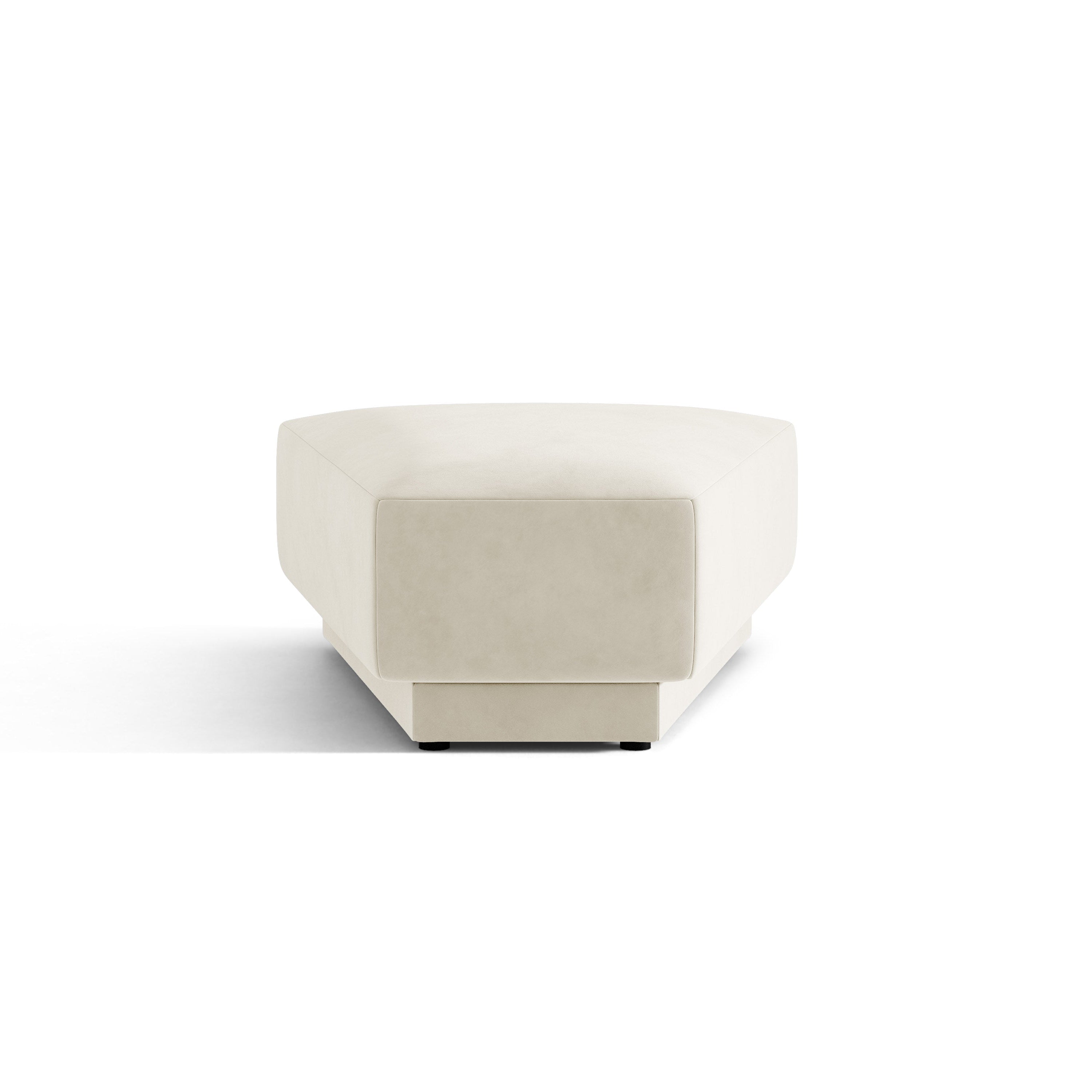 Pouf / Samtmodul MILEY hellbeige