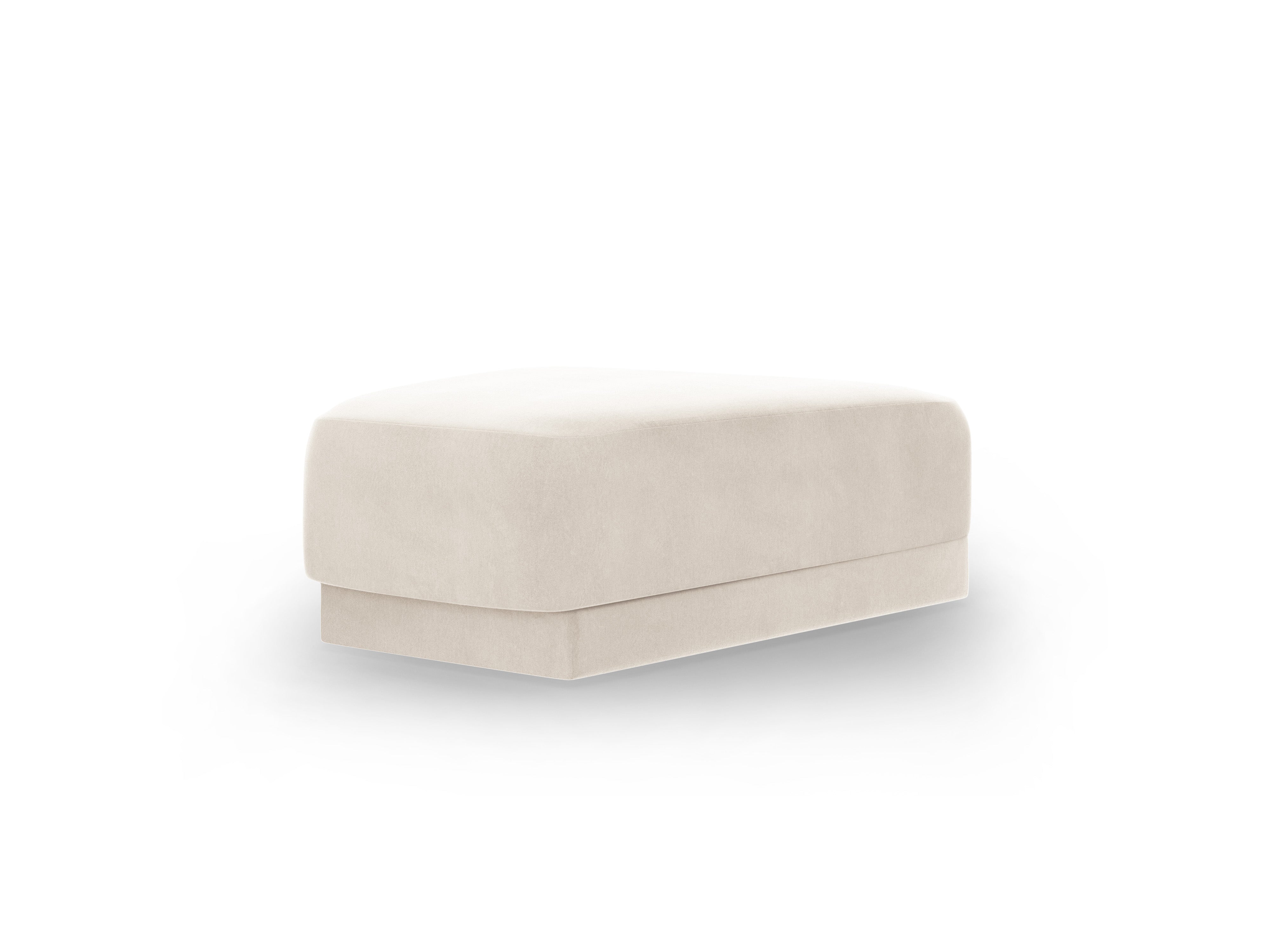 Pouf / Samtmodul MILEY hellbeige