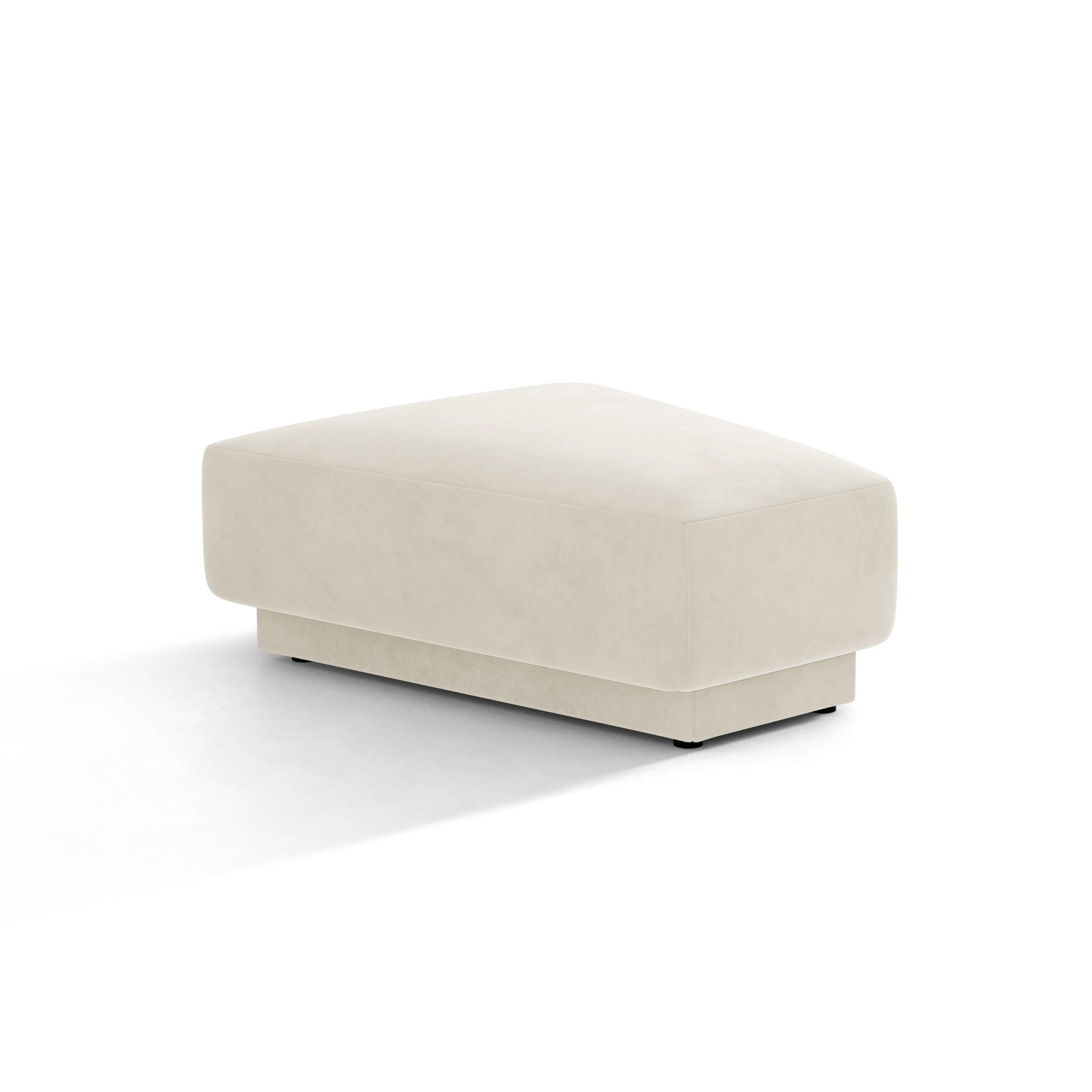 Pouf / Samtmodul MILEY hellbeige