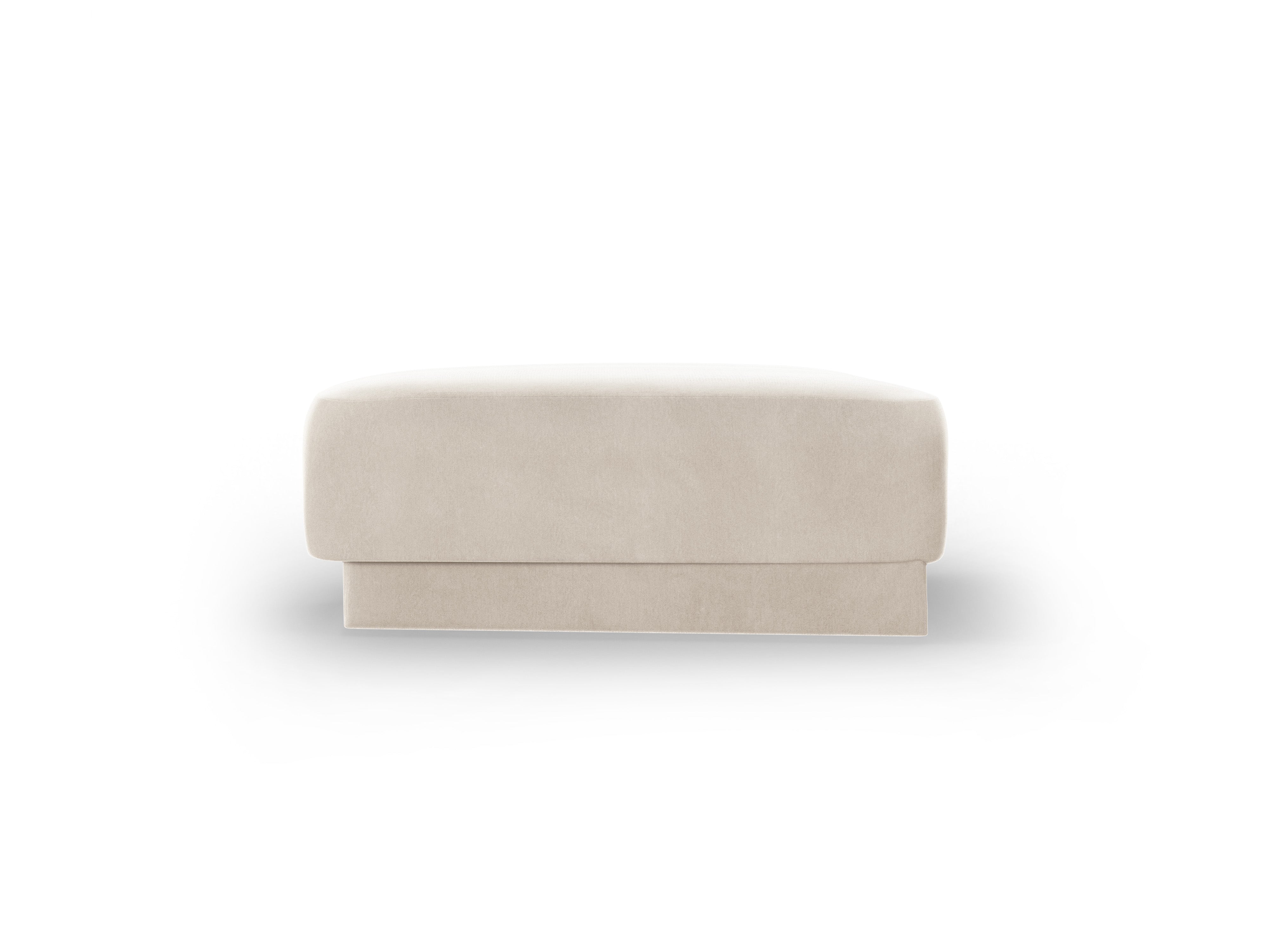 Pouf / Samtmodul MILEY hellbeige