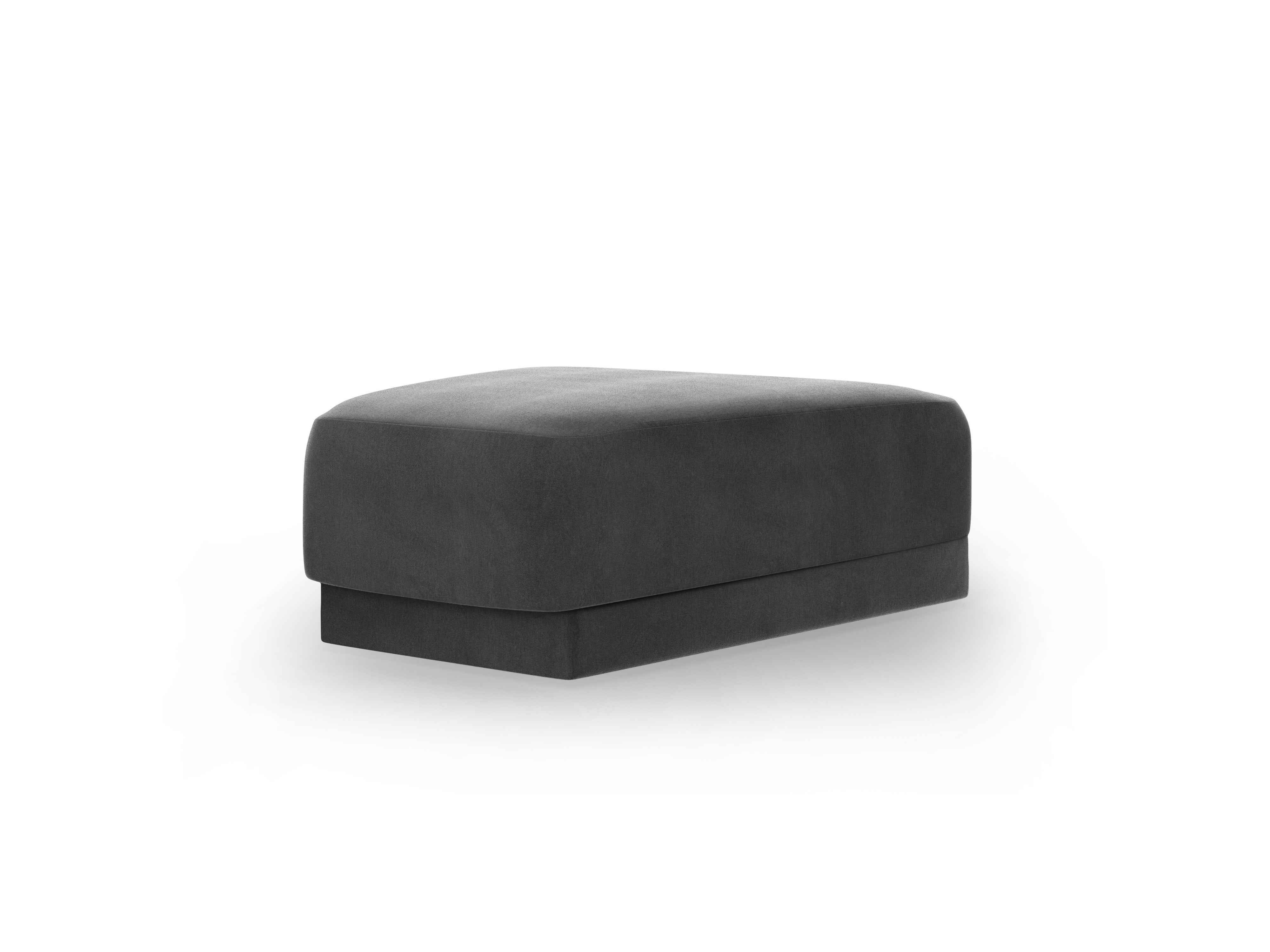 Pouf / Samtmodul MILEY grau