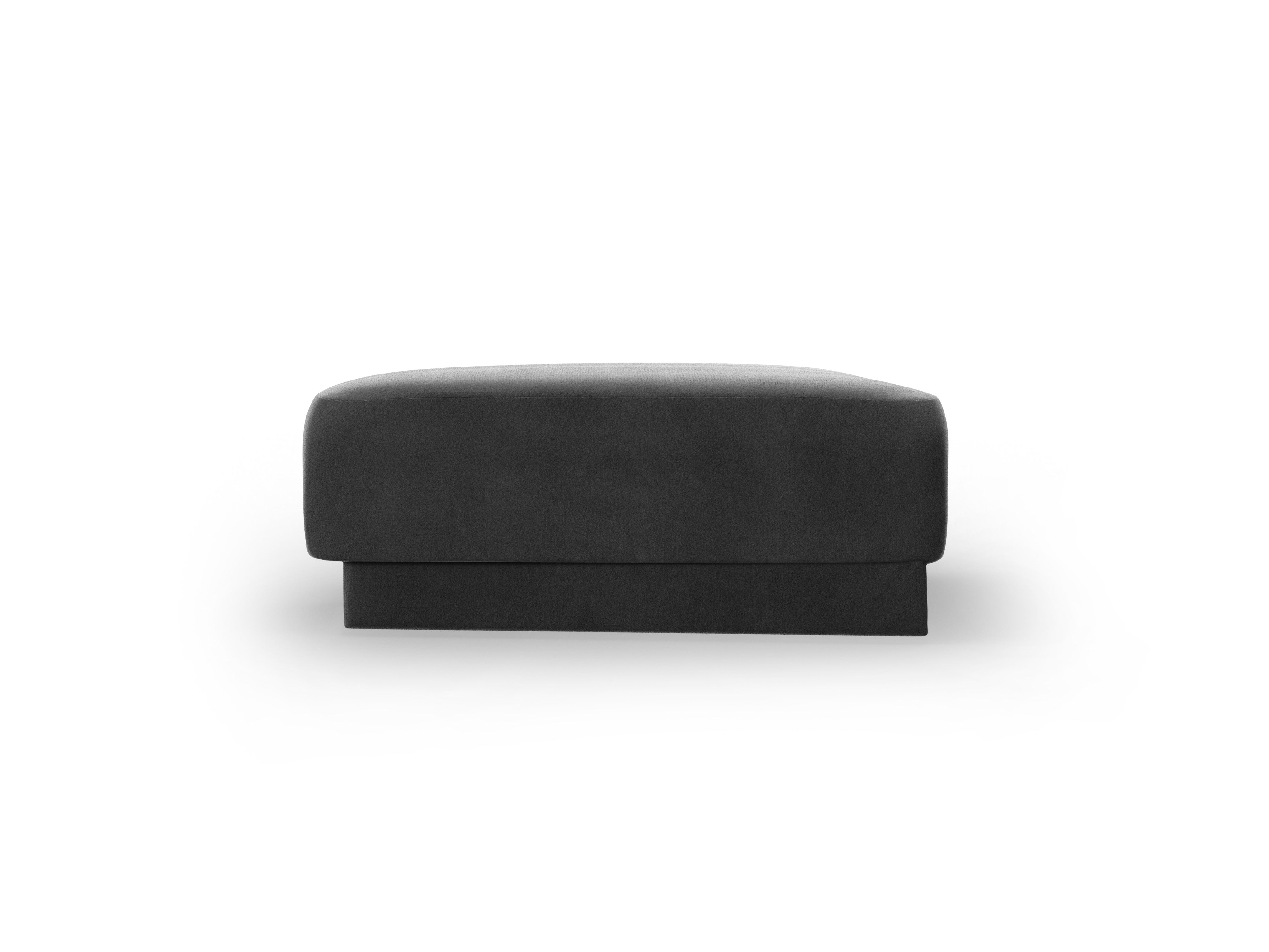 Pouf / Samtmodul MILEY grau