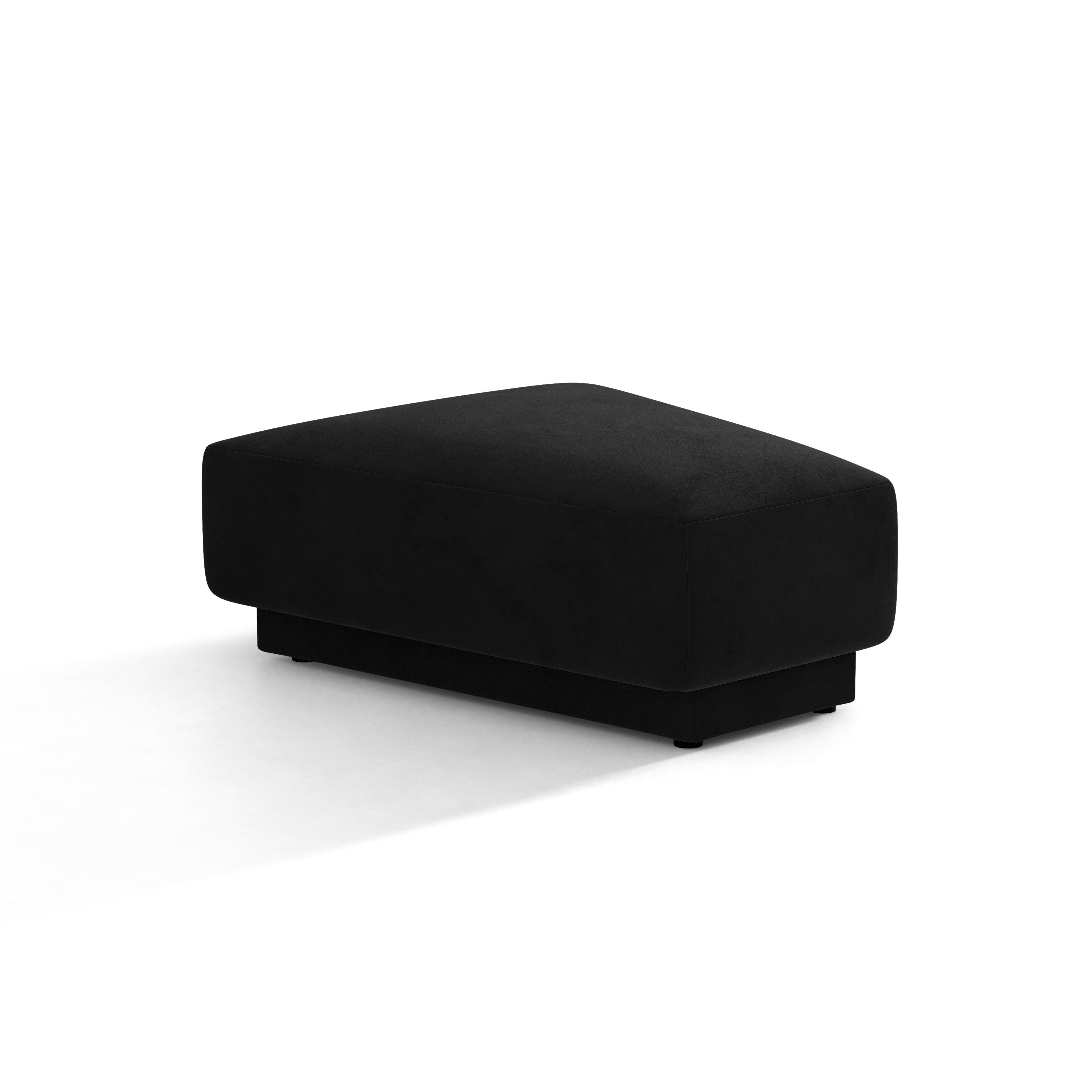 Pouf / Samtmodul MILEY schwarz