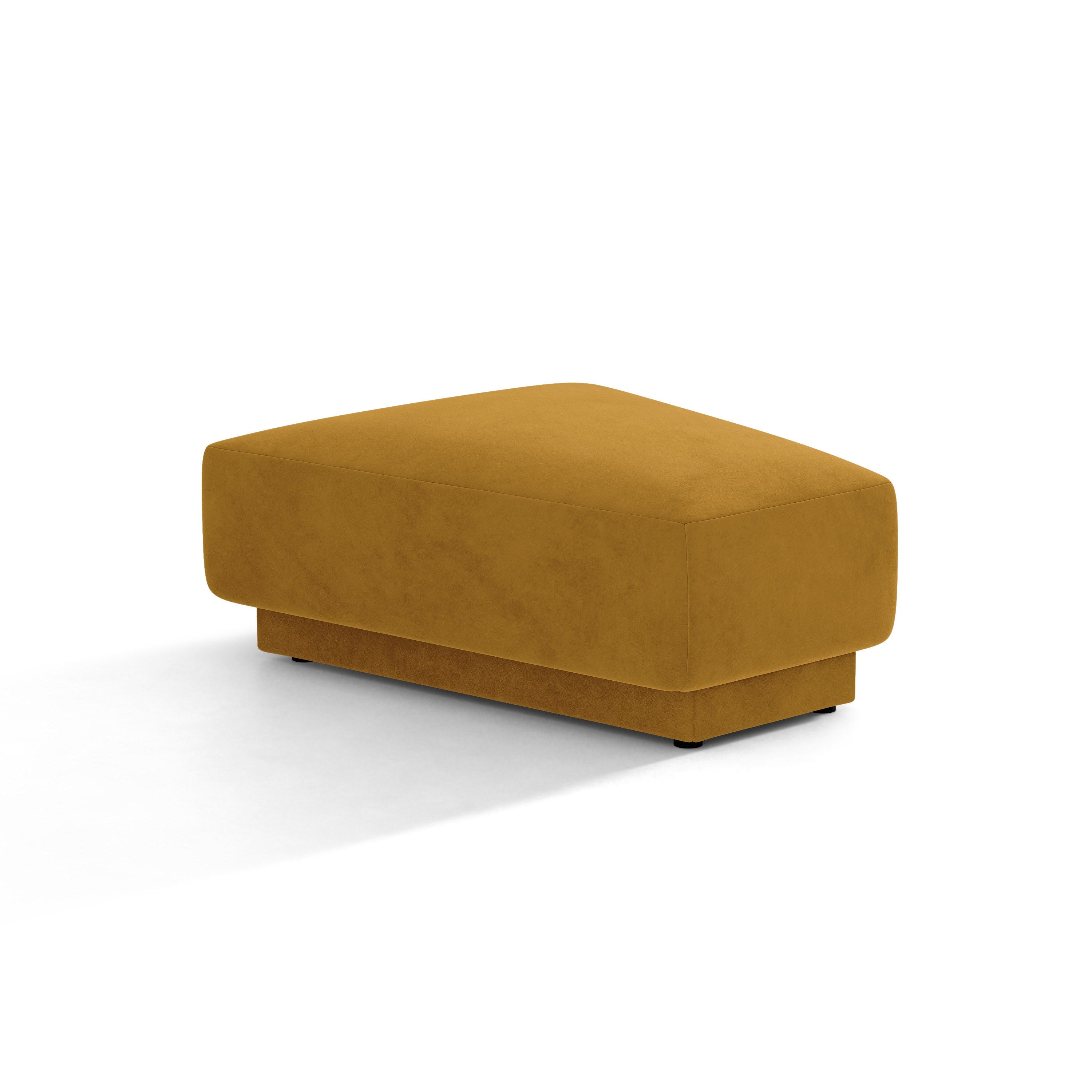 Pouf / Samtmodul MILEY gelb