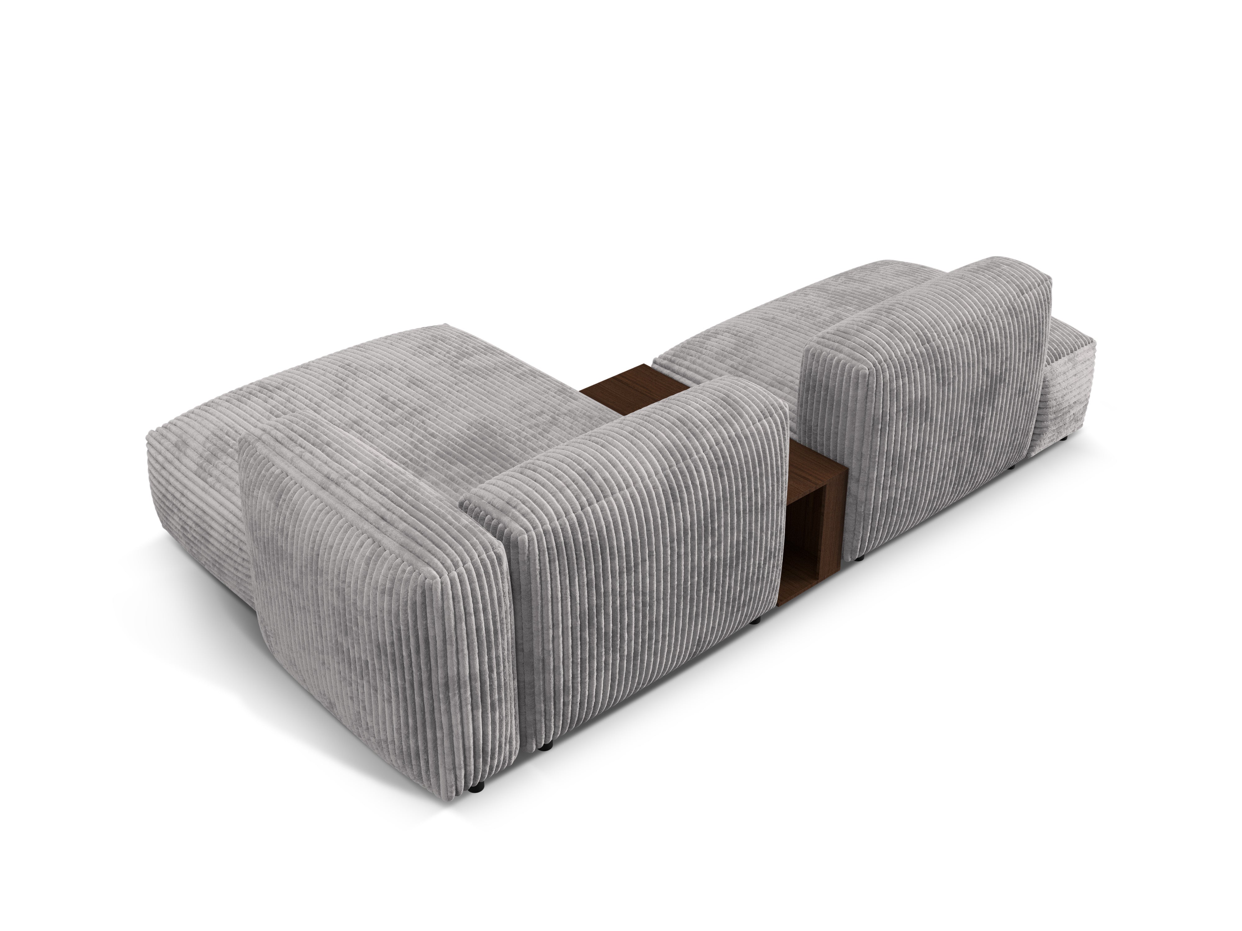 Right -sided corner with Martin Jasnoszary Cordurian table
