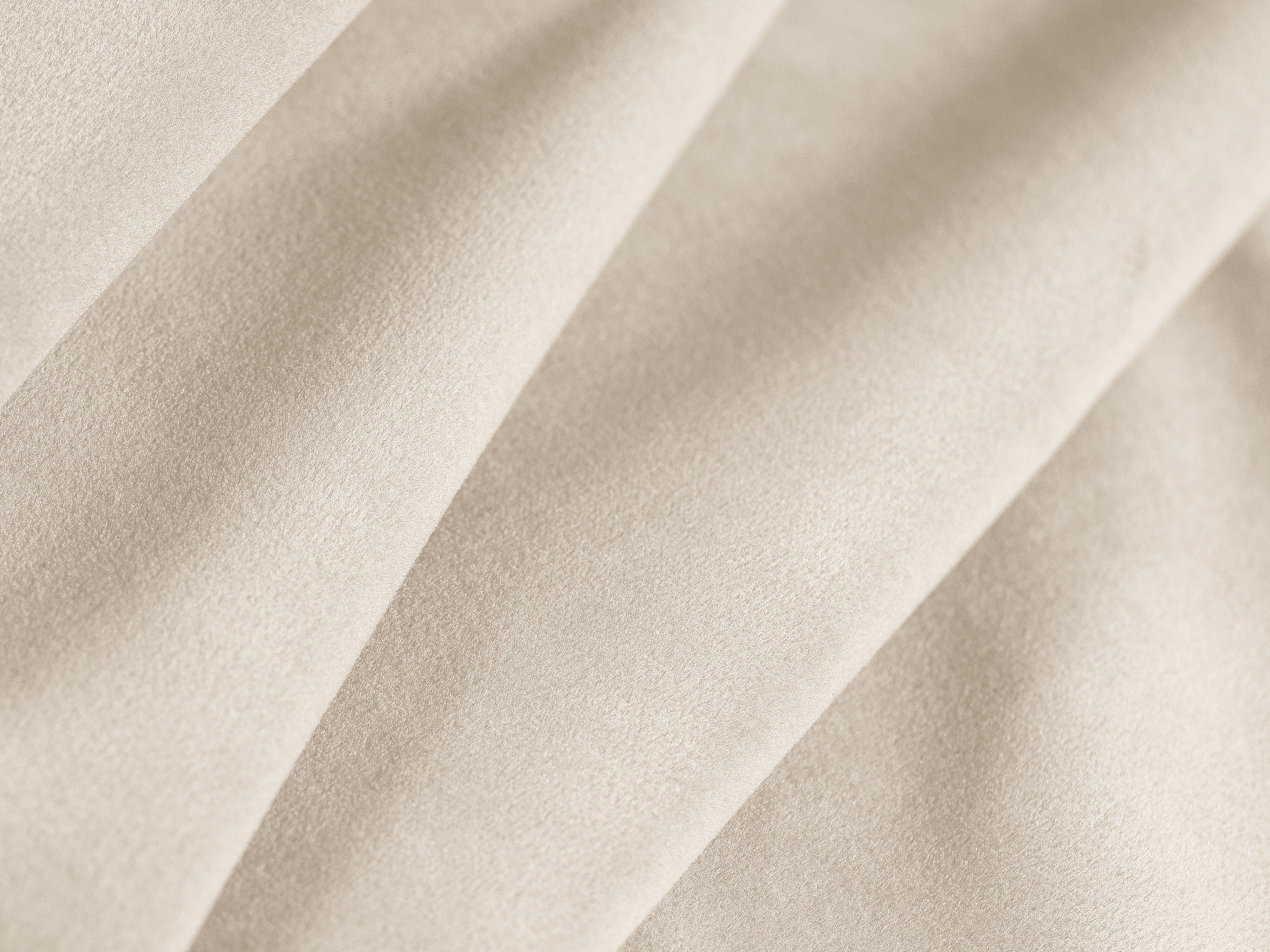 Velvet corner sofa for 6 people in right-facing U shape MILEY beige