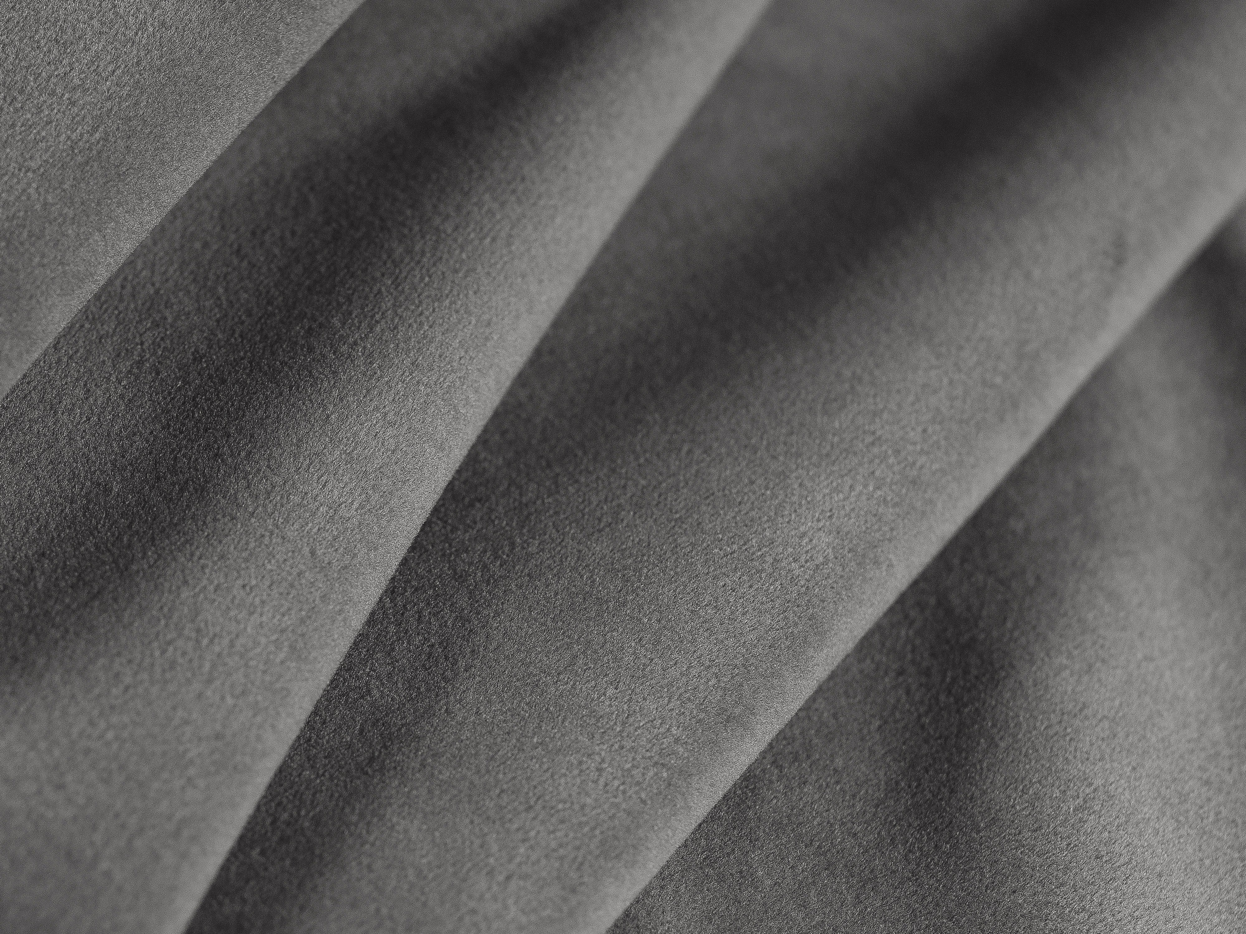 Modulares Samt-Ecksofa rechtsseitig für 7 Personen MILEY hellgrau