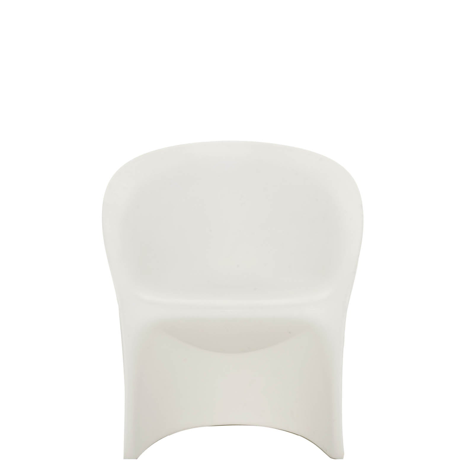 Modesty Veiled White armchair